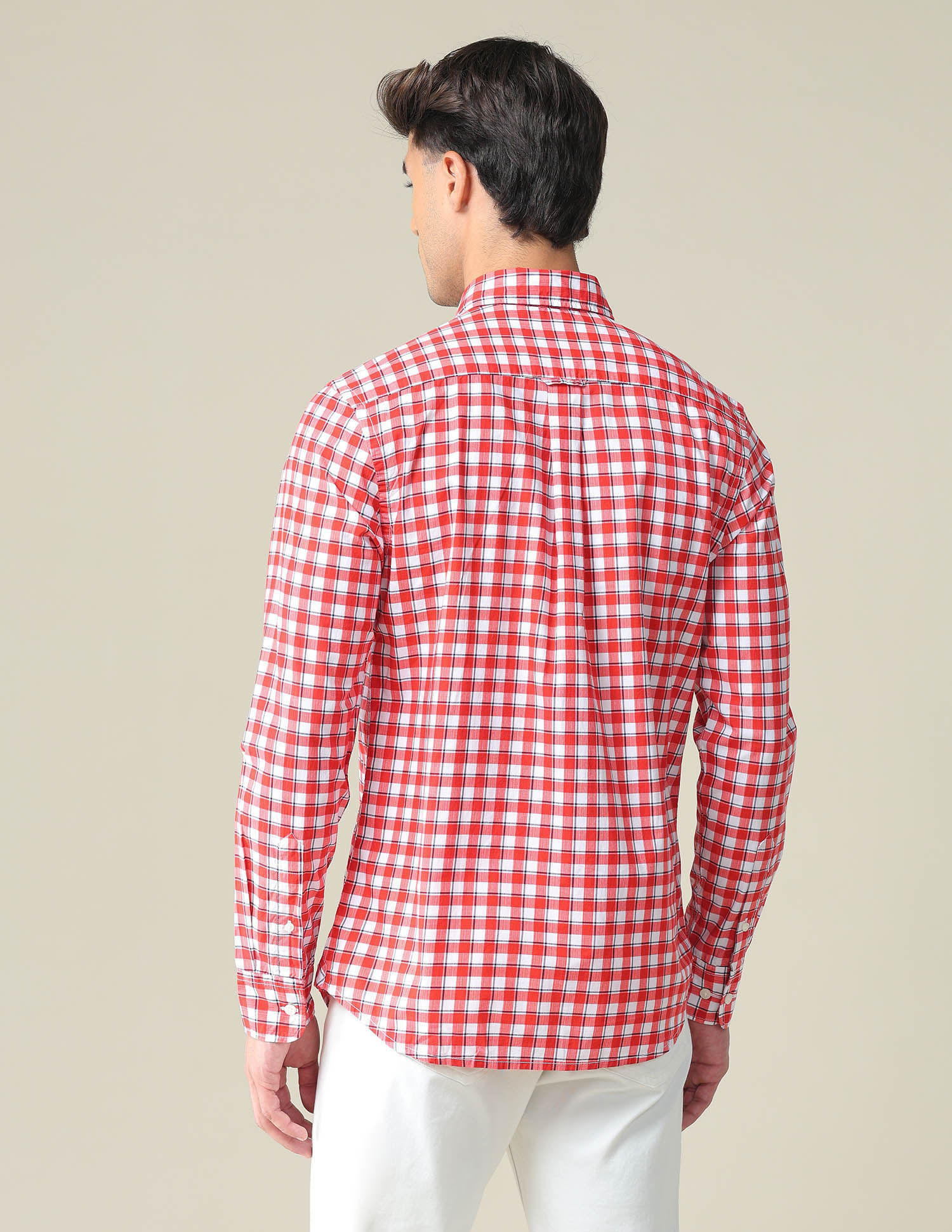U.S. Polo Assn. Plaid Tailored Fit Shirt