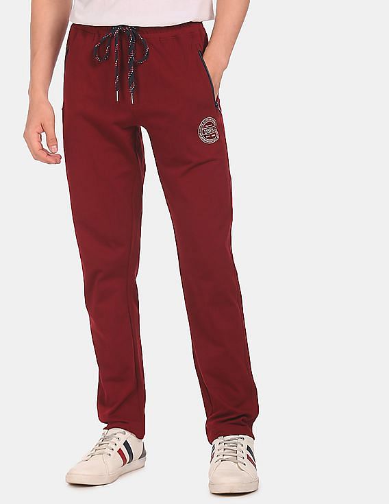 Buy USPA Innerwear Logo Comfort Fit I671 Lounge Track Pants  Pack Of 1   NNNOWcom