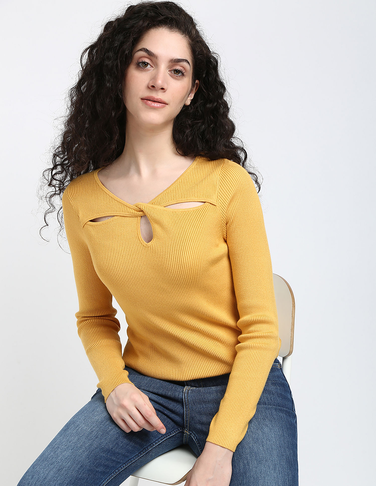 Calvin Klein Jeans Twist Front Top