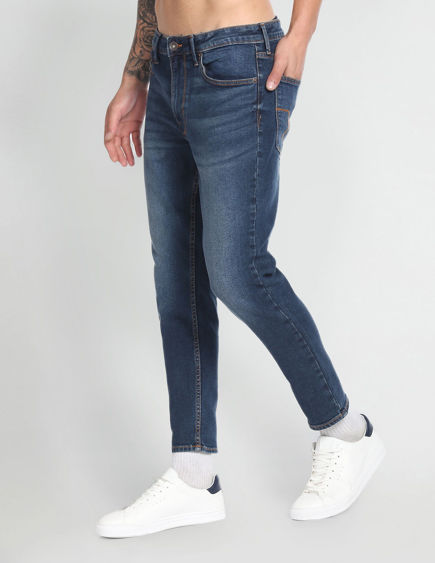 Flying Machine MJ Mankle Relax Tapered Jeans