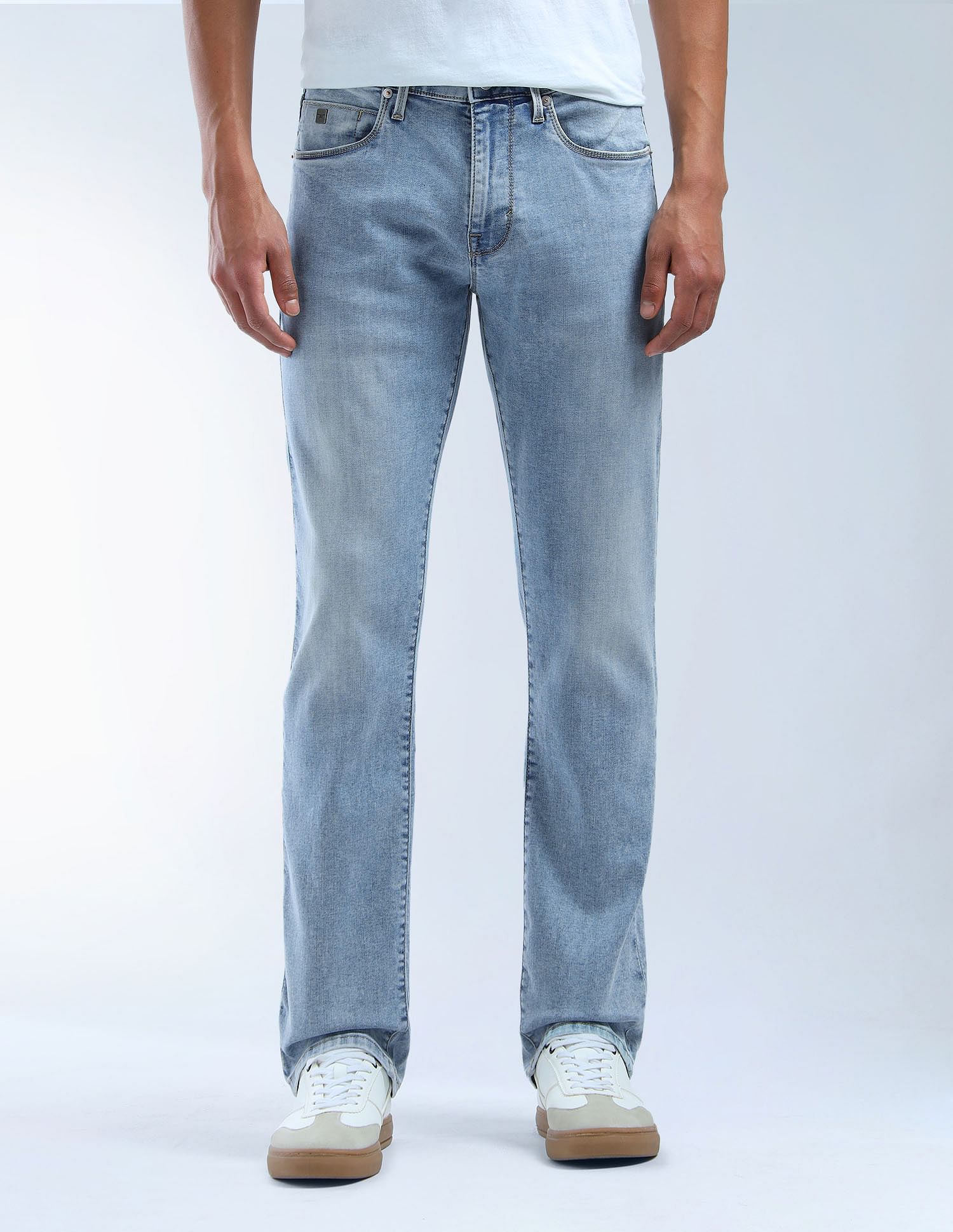 Flying Machine F-Jango Relaxed Straight Fit F-Lite Jeans