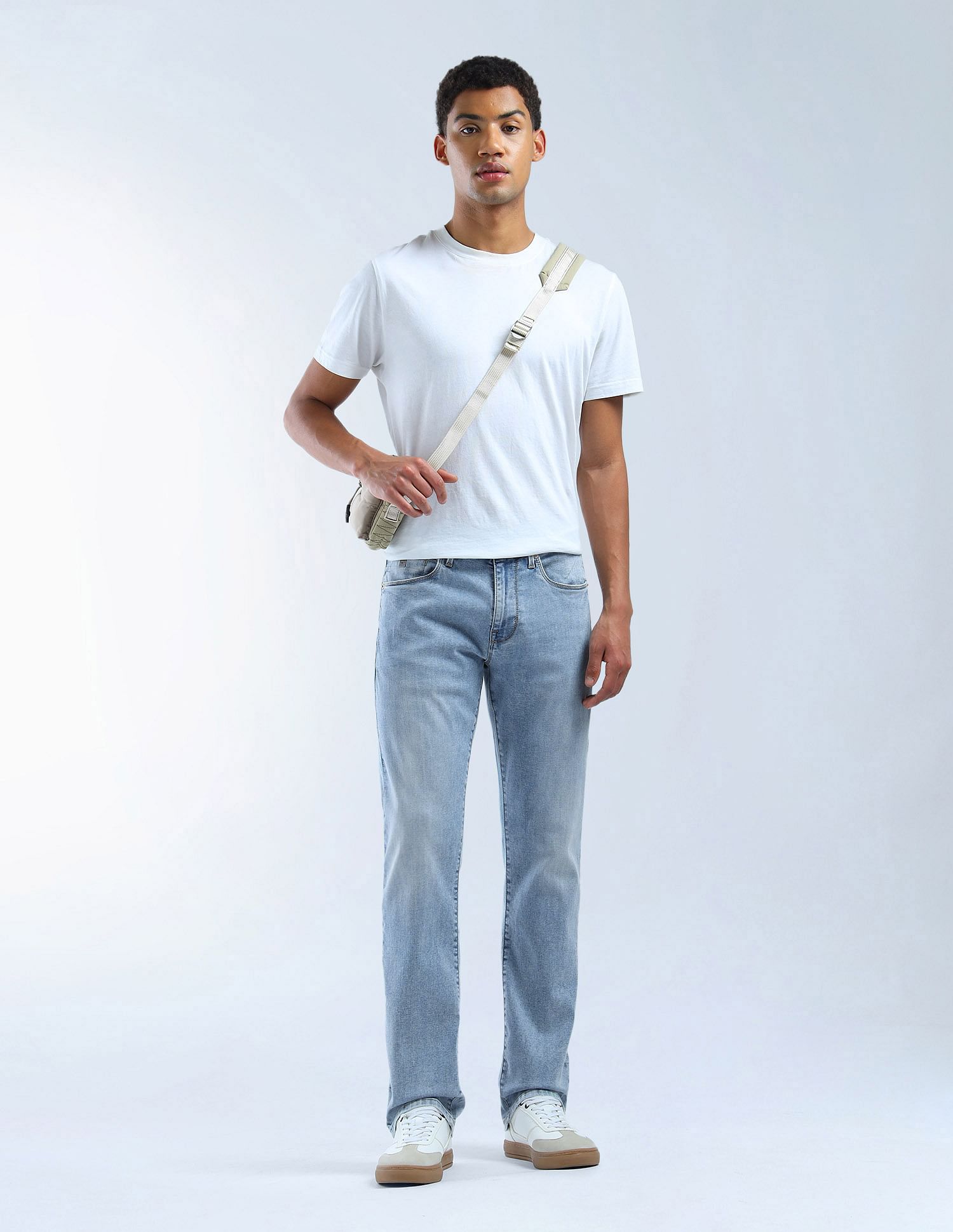 Flying Machine F-Jango Relaxed Straight Fit F-Lite Jeans