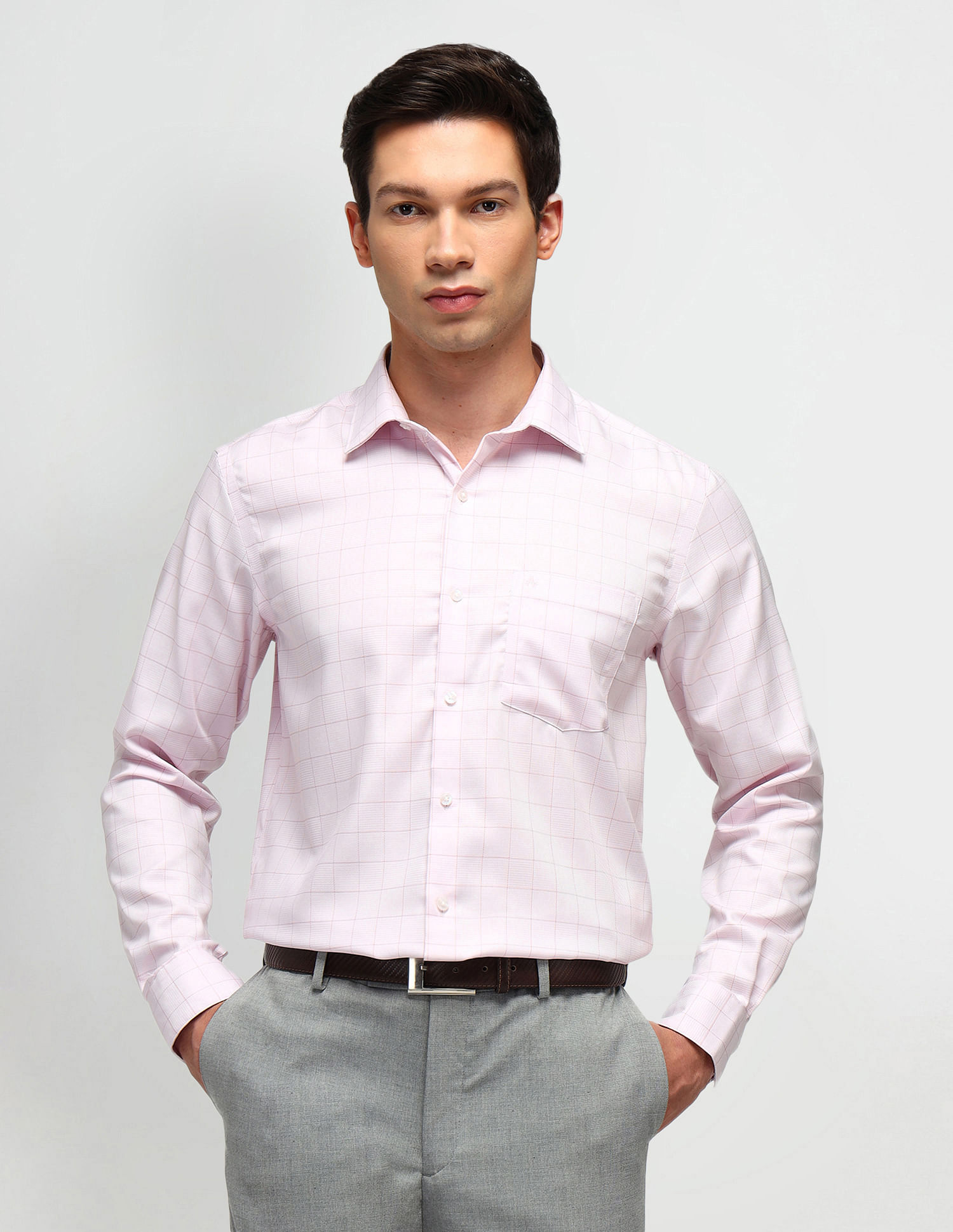 Arrow Dobby All-Over Pattern Shirt