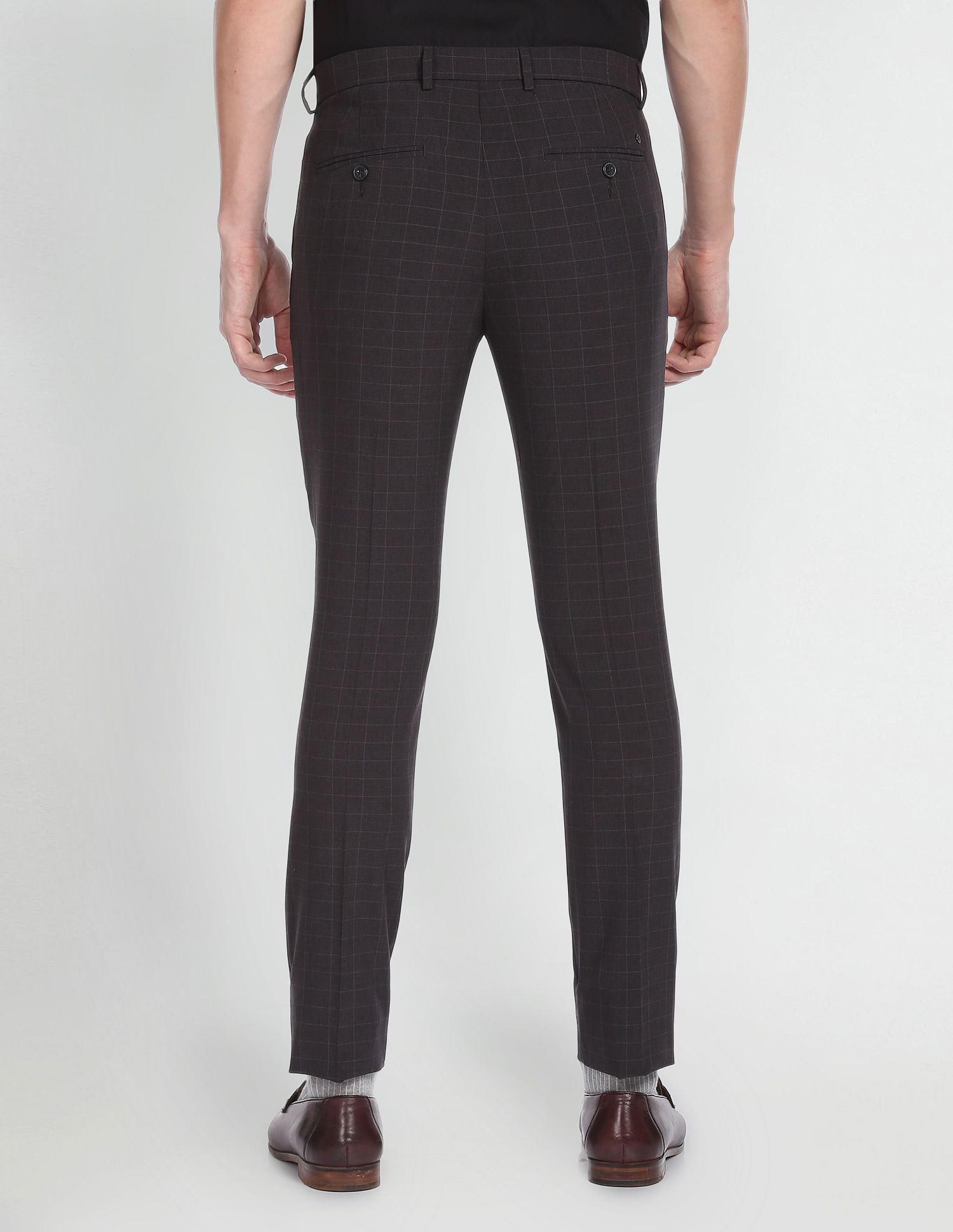 Arrow Newyork Jackson Super Slim Fit Formal Trousers