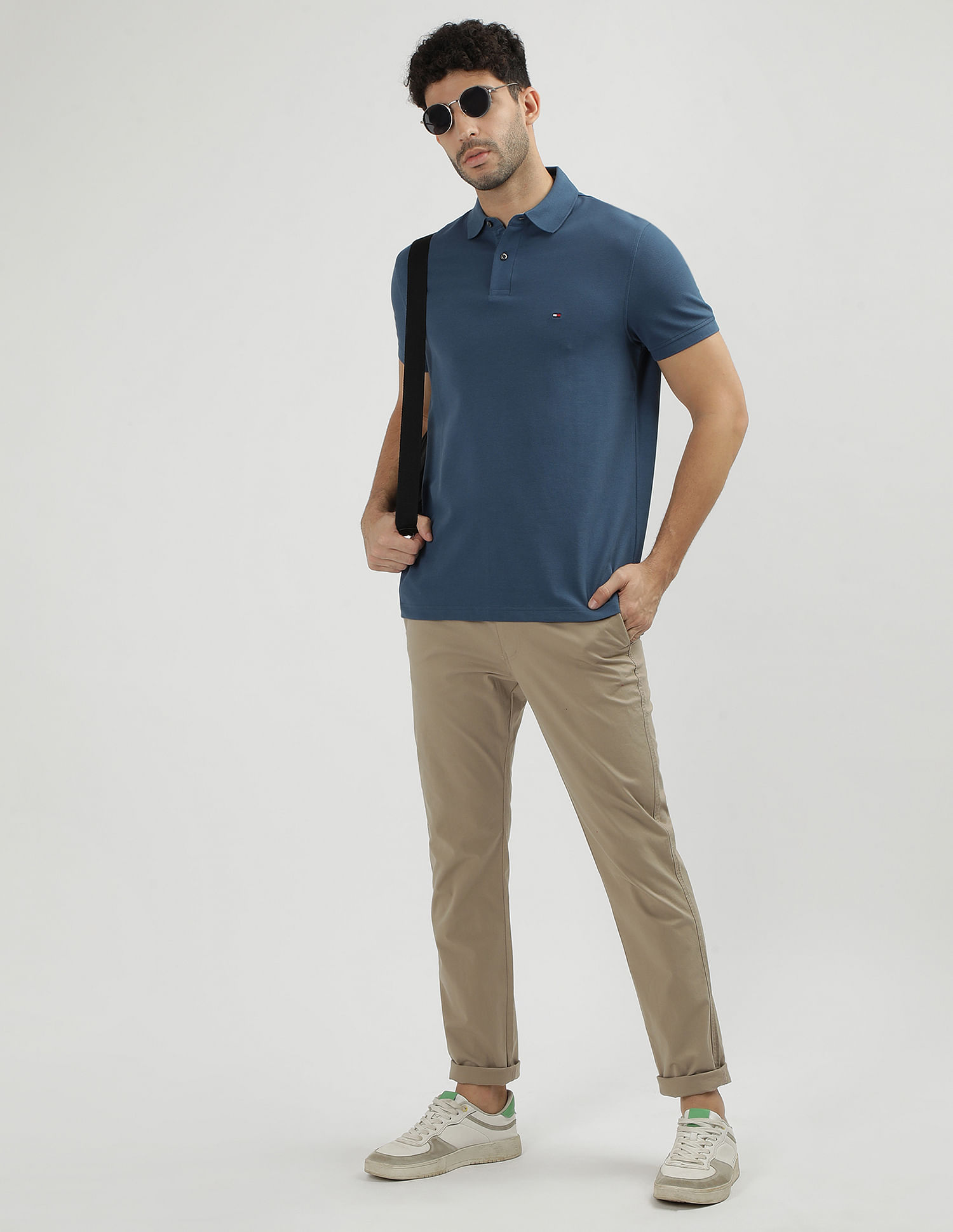 Tommy Hilfiger Solid Slim Fit Polo Shirt