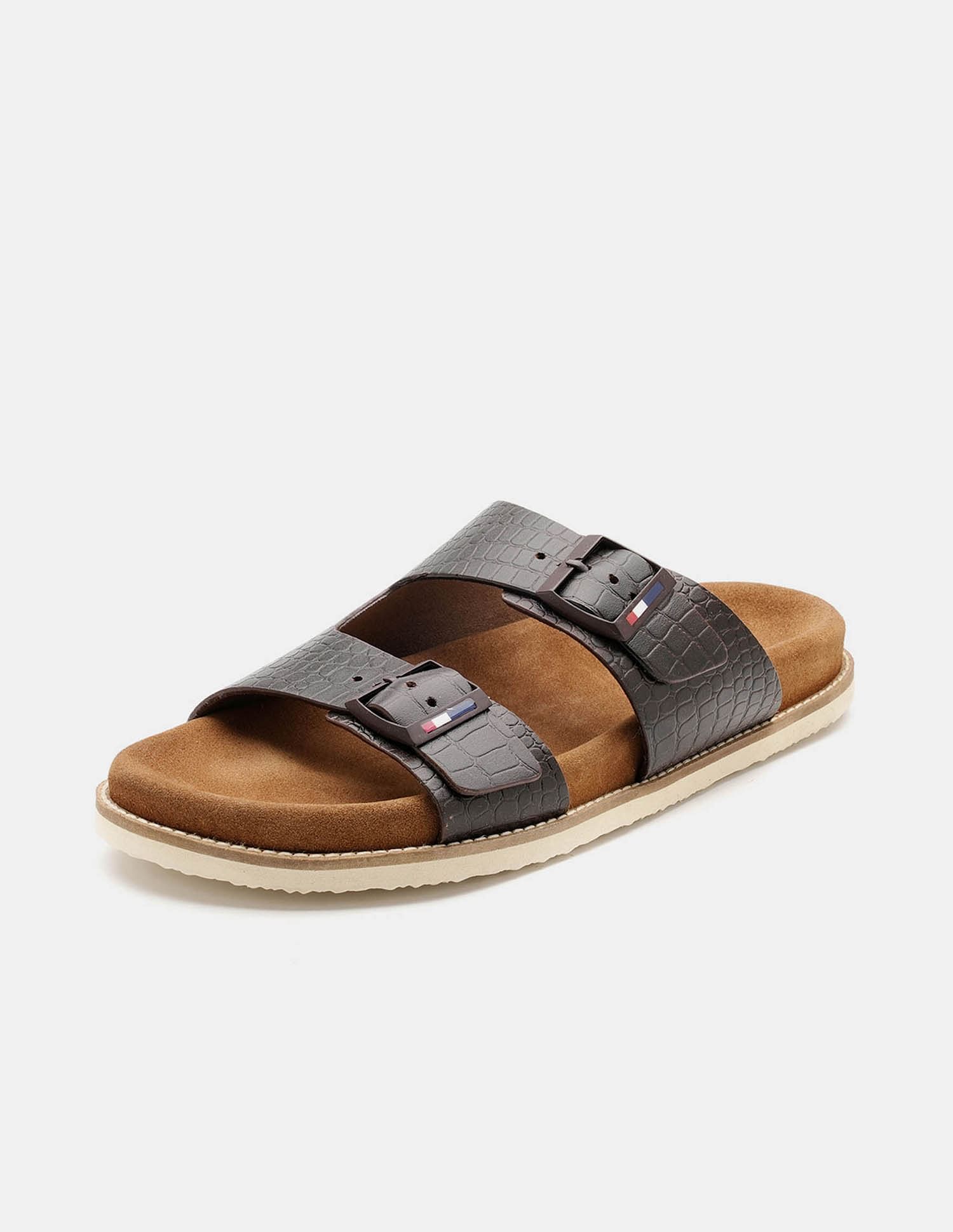 U.S. Polo Assn. Men Buckle Strap Ace Slippers