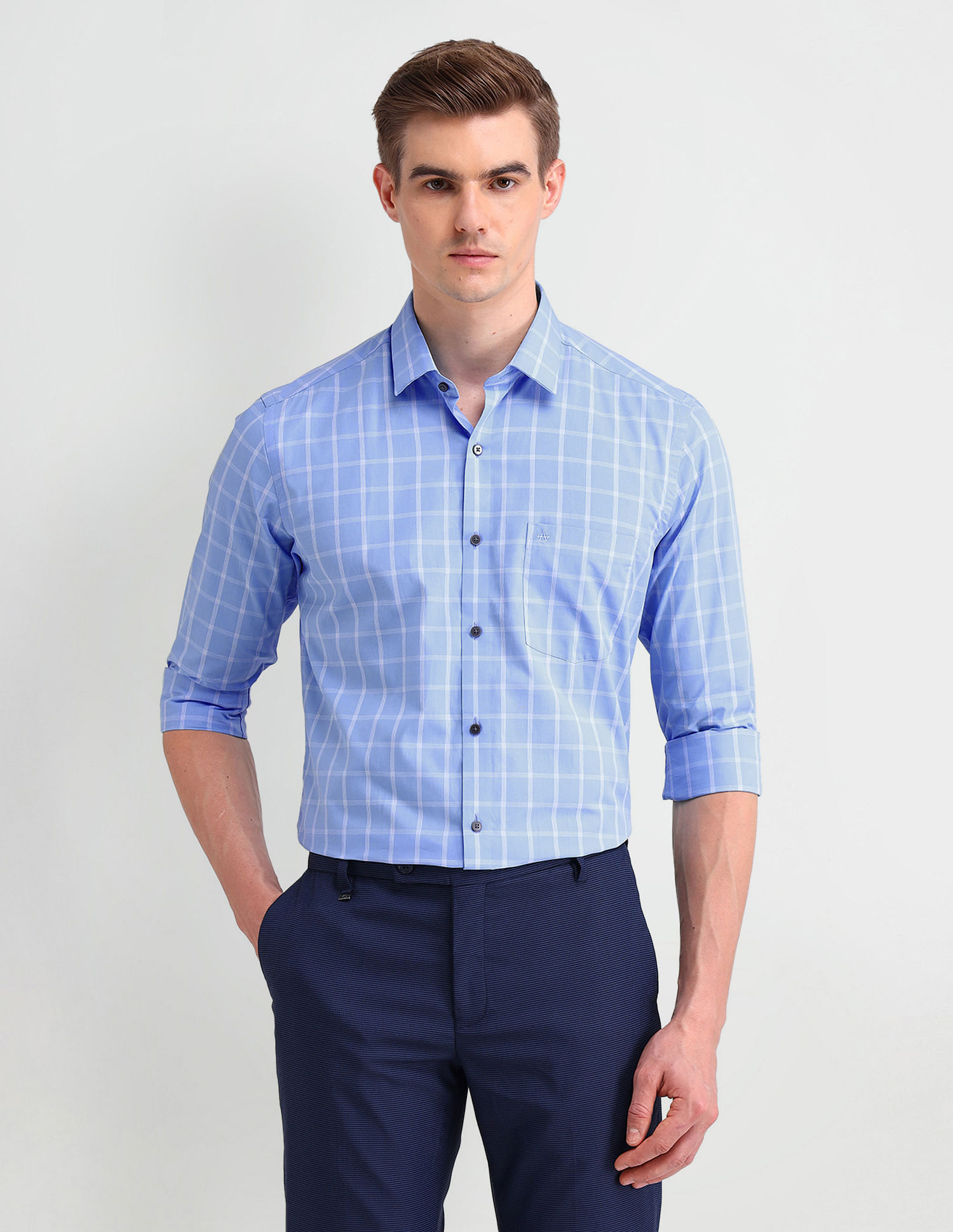 Arrow Brooklyn Fit Checked Shirt