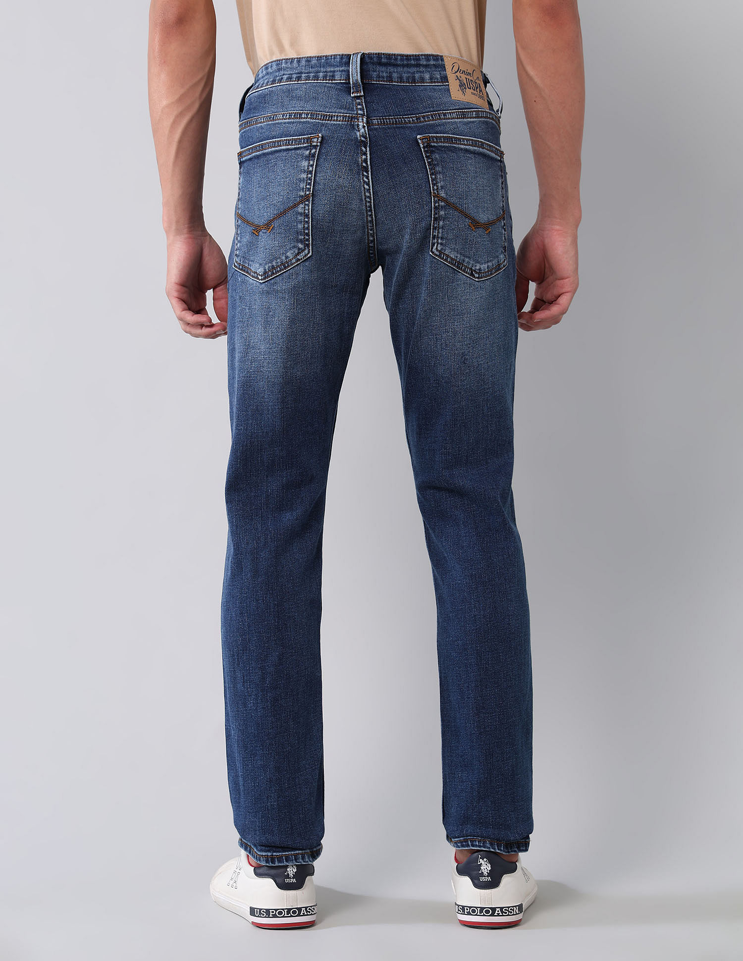 U.S. Polo Assn. Denim Co. Brandon Slim Tapered Fit Vintage Jeans