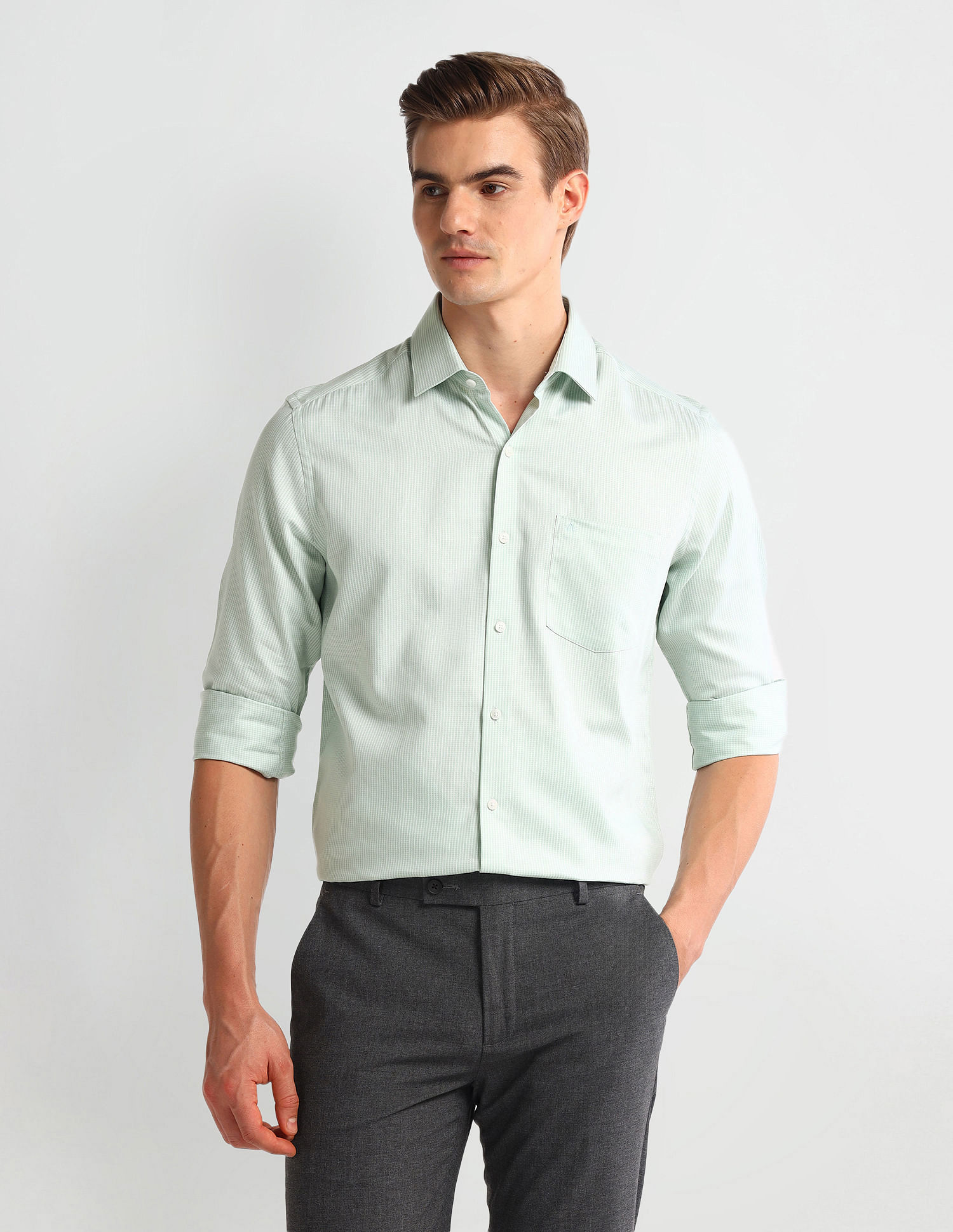 Arrow Slim Fit Long Sleeve Shirt