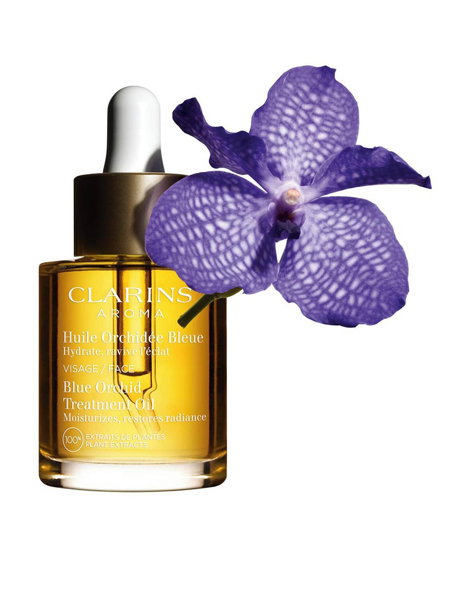 Buy Clarins Blue Orchid Face Treatment Oil NNNOW