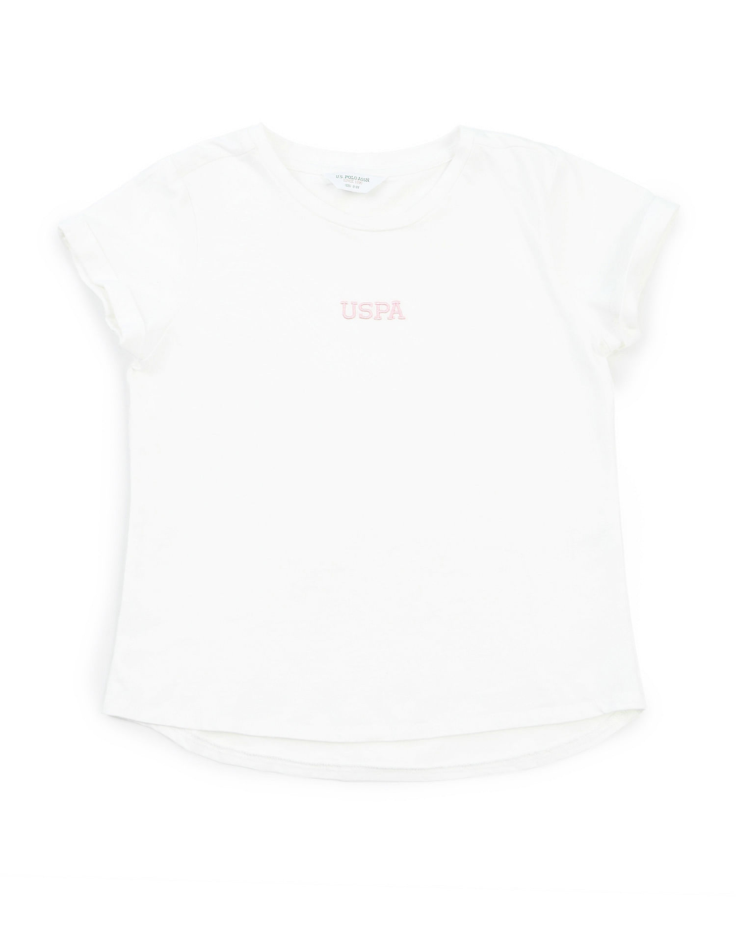 U.S. Polo Assn. Kids Girls Regular Fit T-Shirt