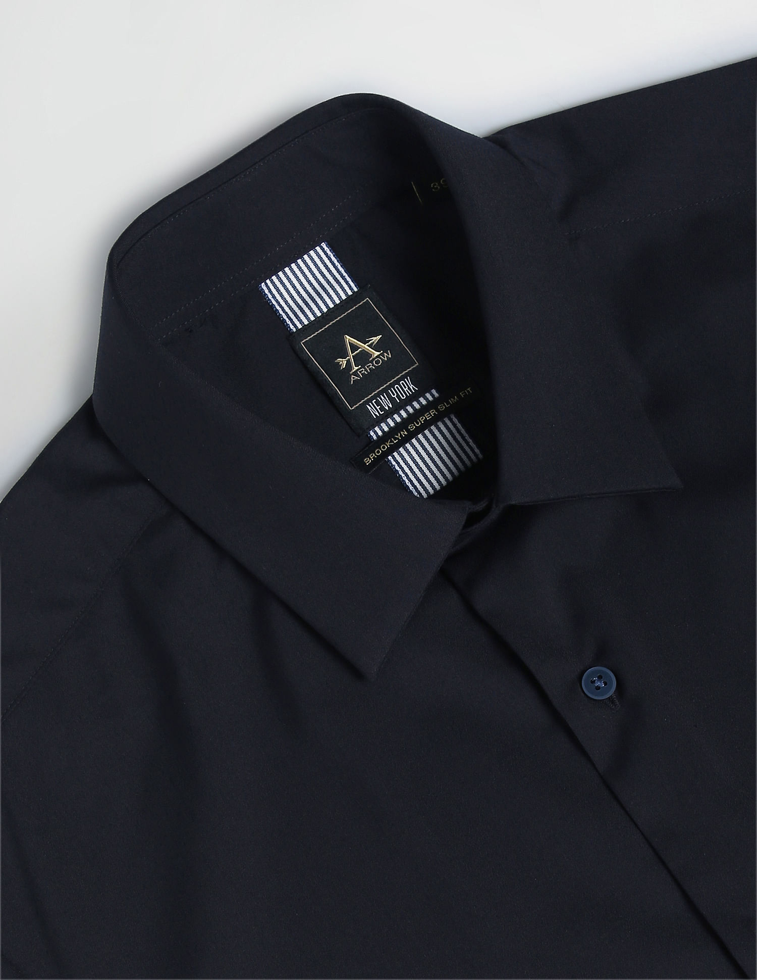Arrow Newyork Brooklyn Super Slim Solid Shirt