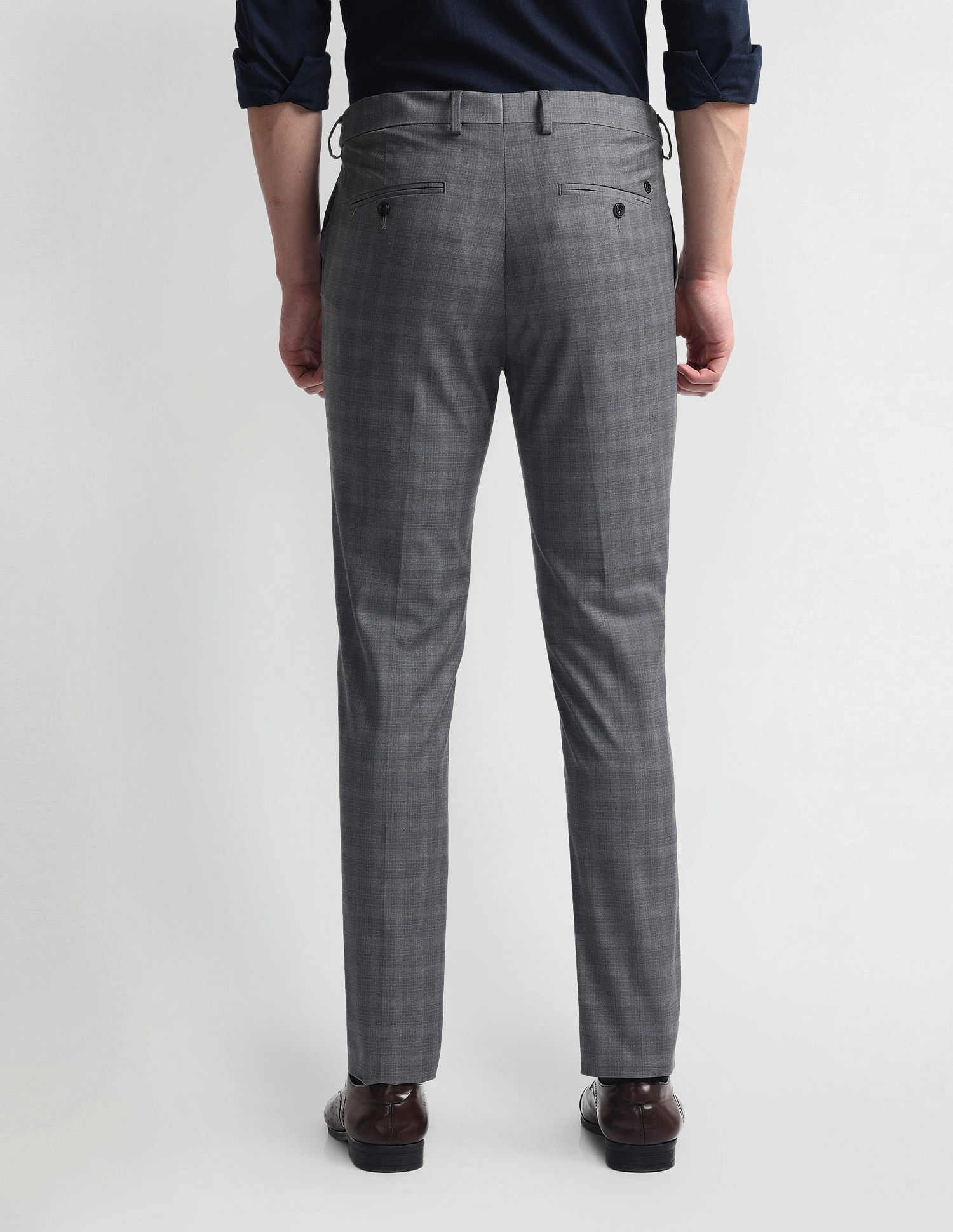Arrow Newyork Super Slim Fit Autoflex Trousers
