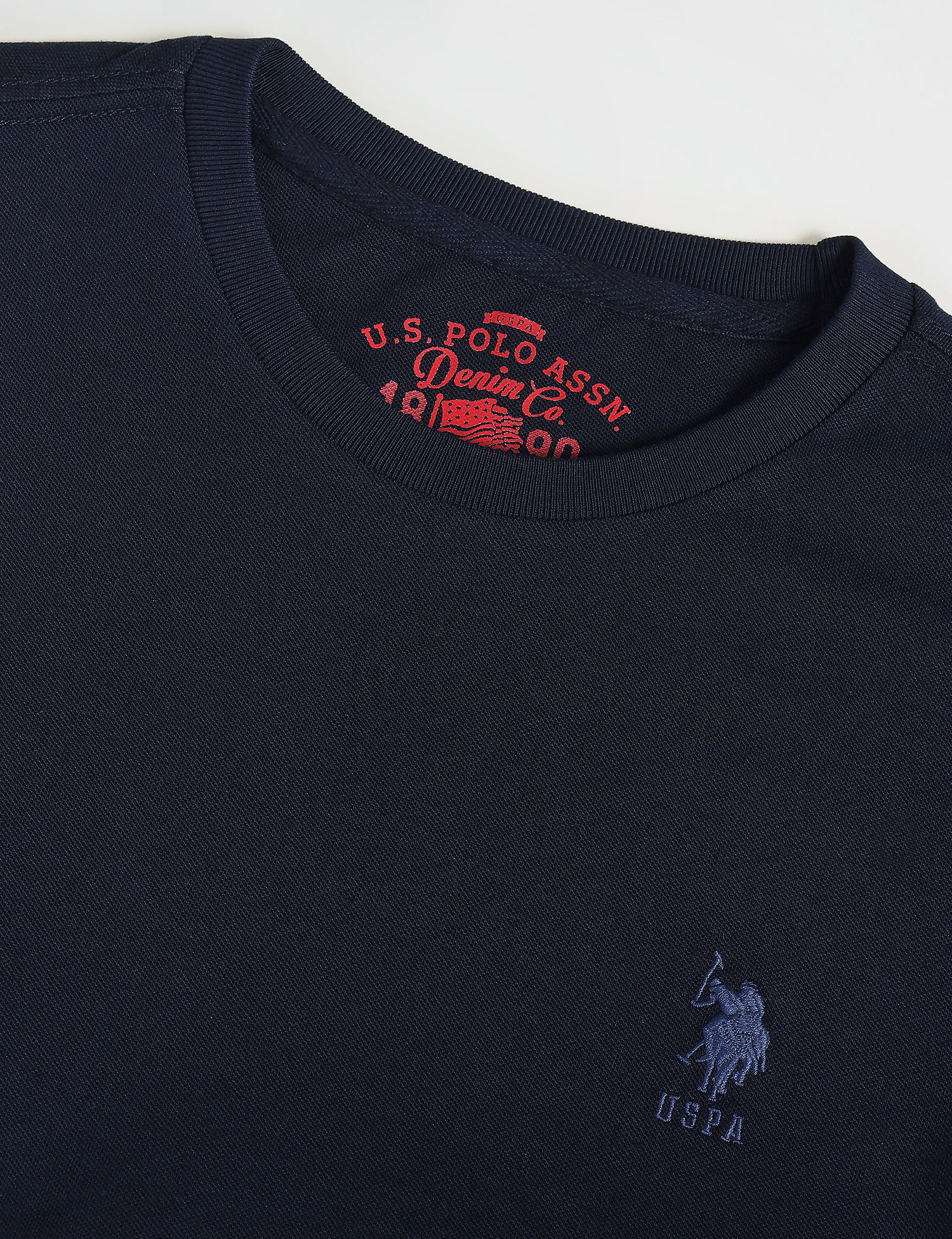 U.S. Polo Assn. Denim Co. Long Sleeve Cotton T-Shirt