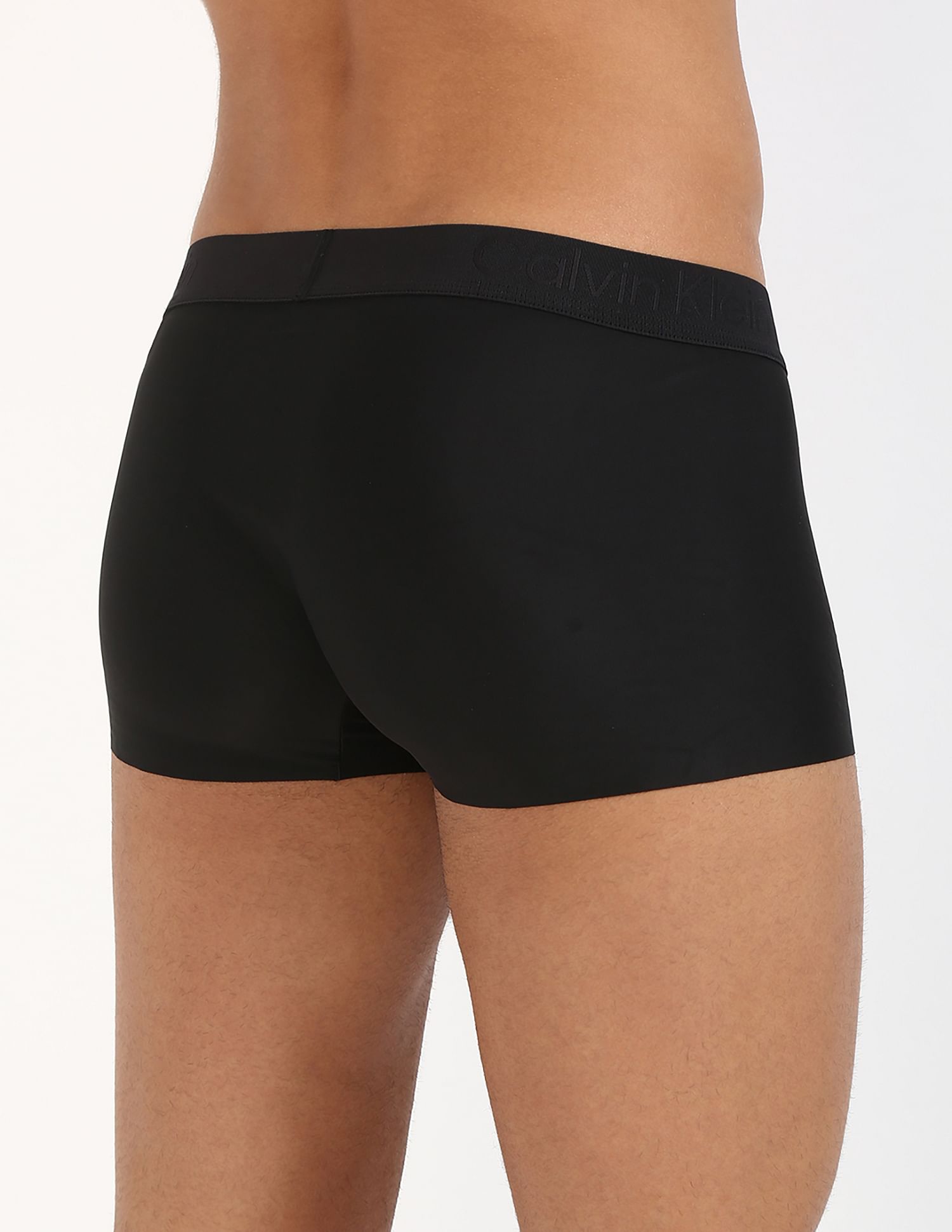 Calvin Klein Underwear Mid Rise Solid Black Trunks