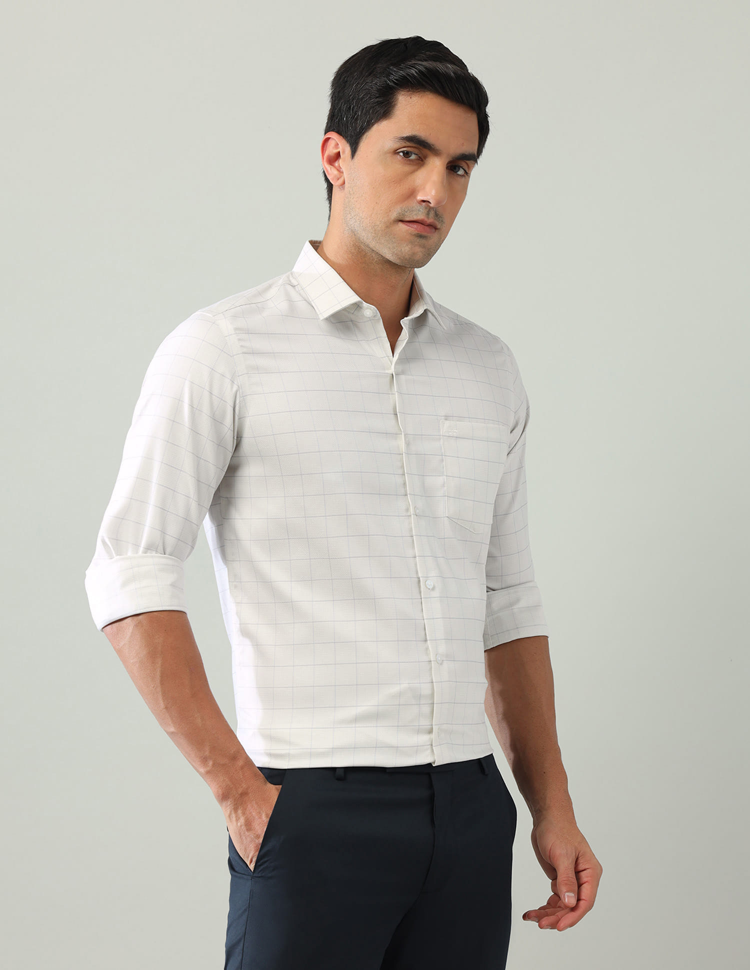 flx dress shirt Men's FLX Slim Performance Untucked-Fit Button Down Shirt Color: Wine Tastng Size: XXL SLIM