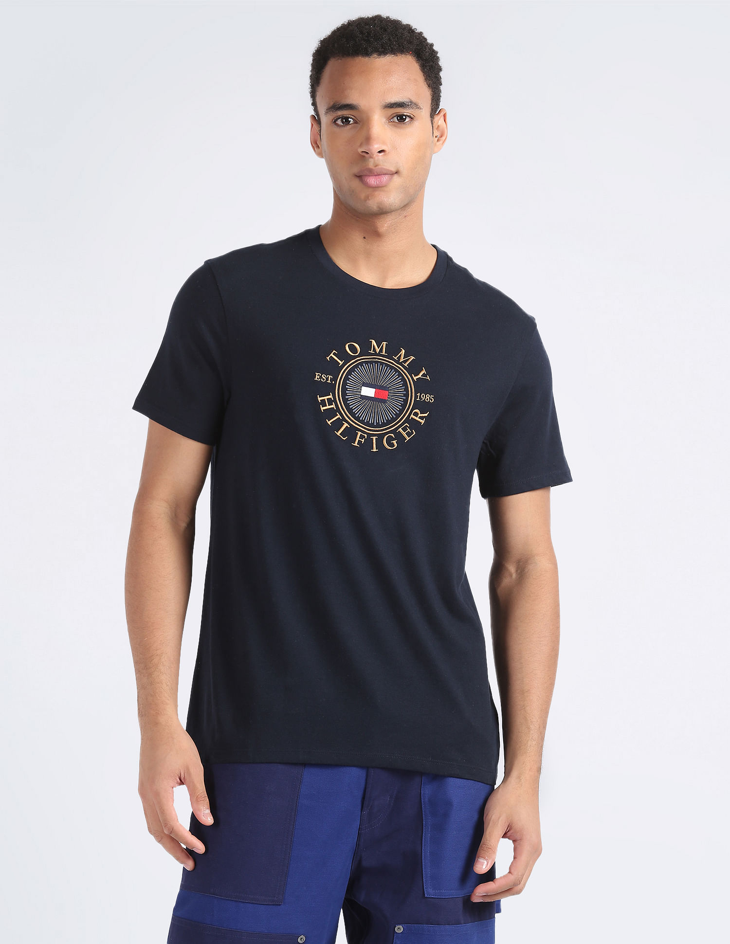Tommy Hilfiger Crew Neck Cotton Newport T-Shirt
