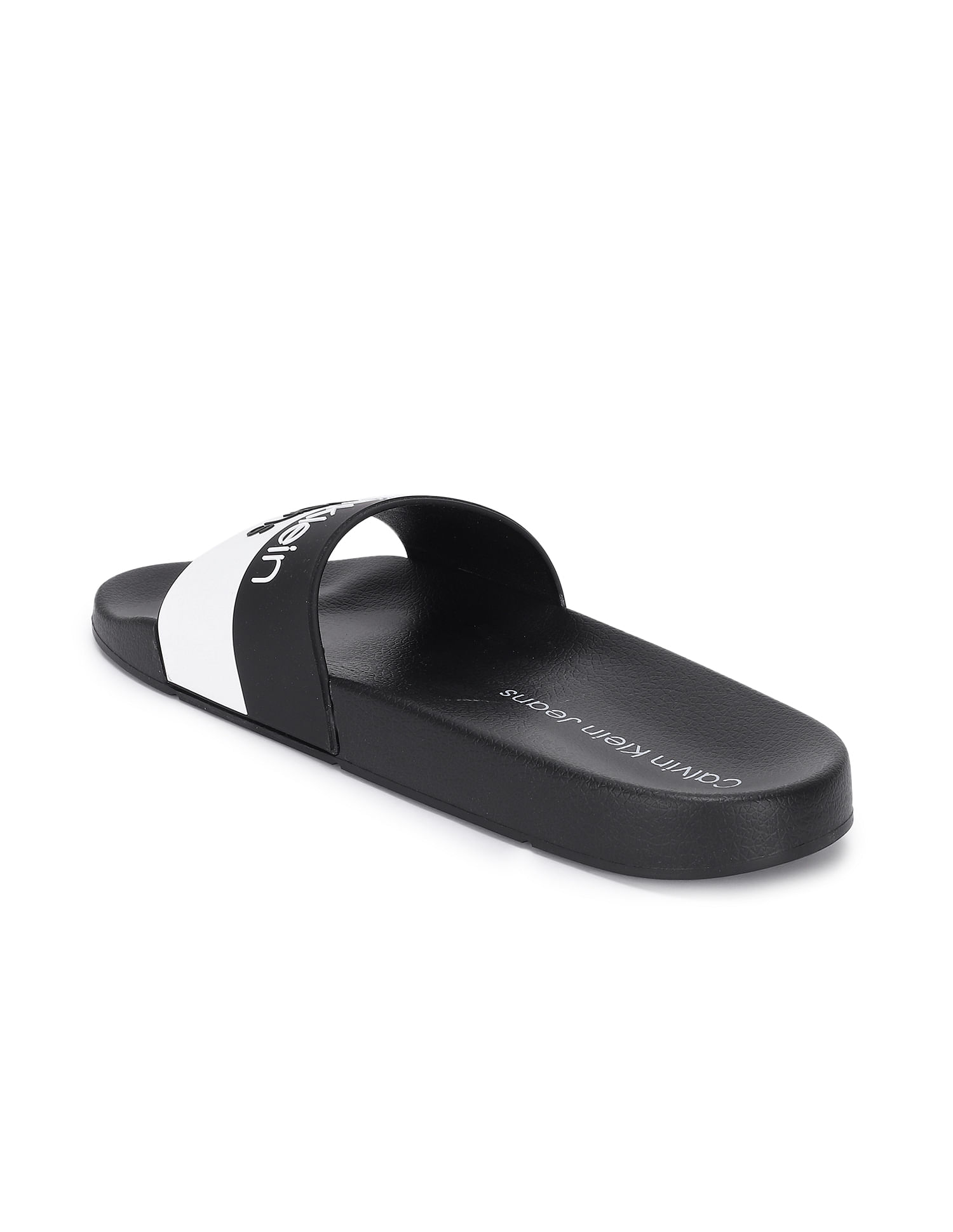 Buy Calvin Klein Men Navy Crisscross Flat Sandals - NNNOW.com