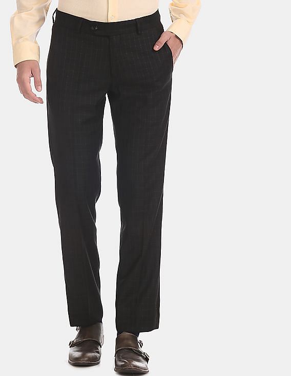 Madrid Tailored Suit Trousers - Black - Mens from McCalls of Lisburn UK