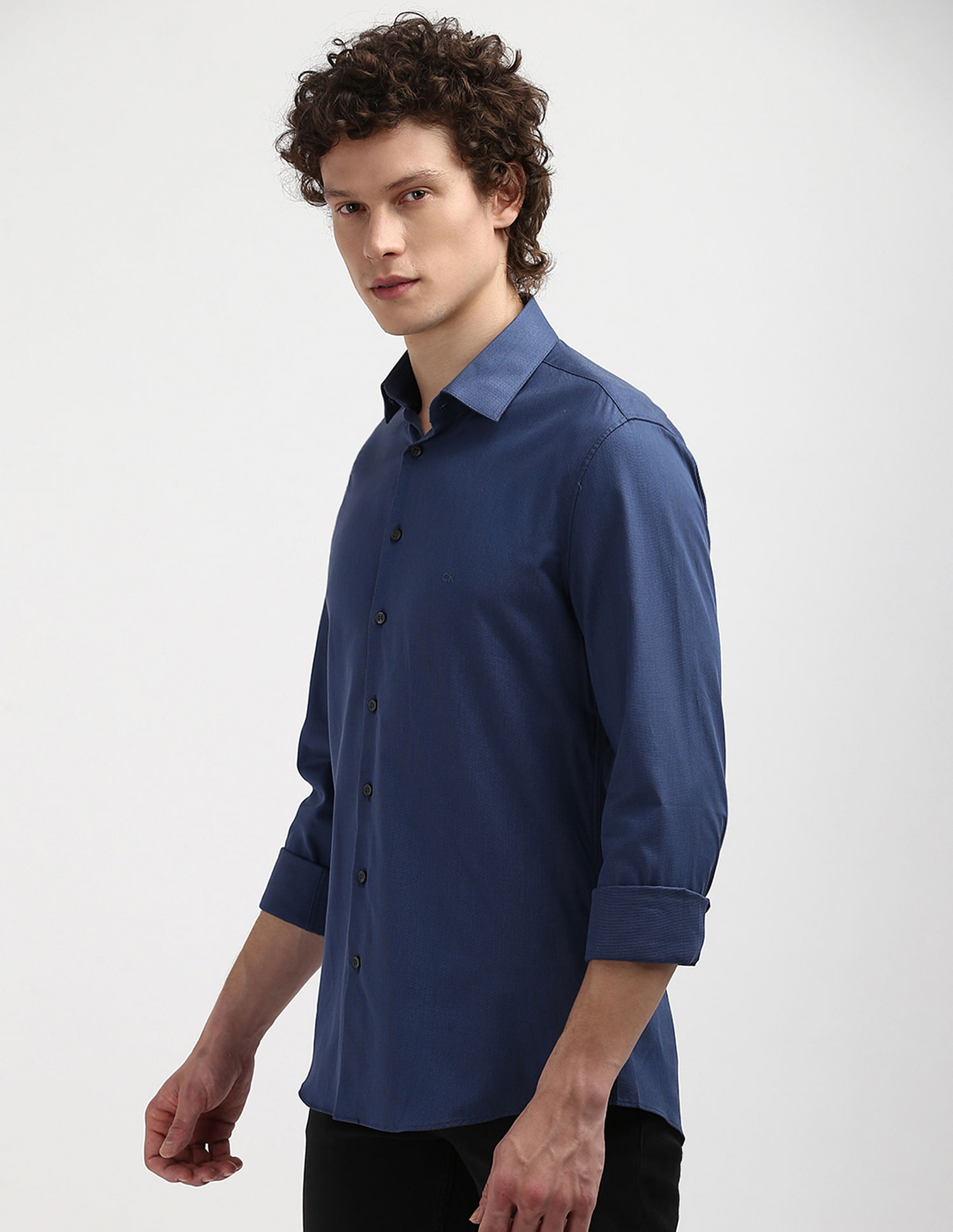 Calvin Klein Organic Cotton Solid Shirt