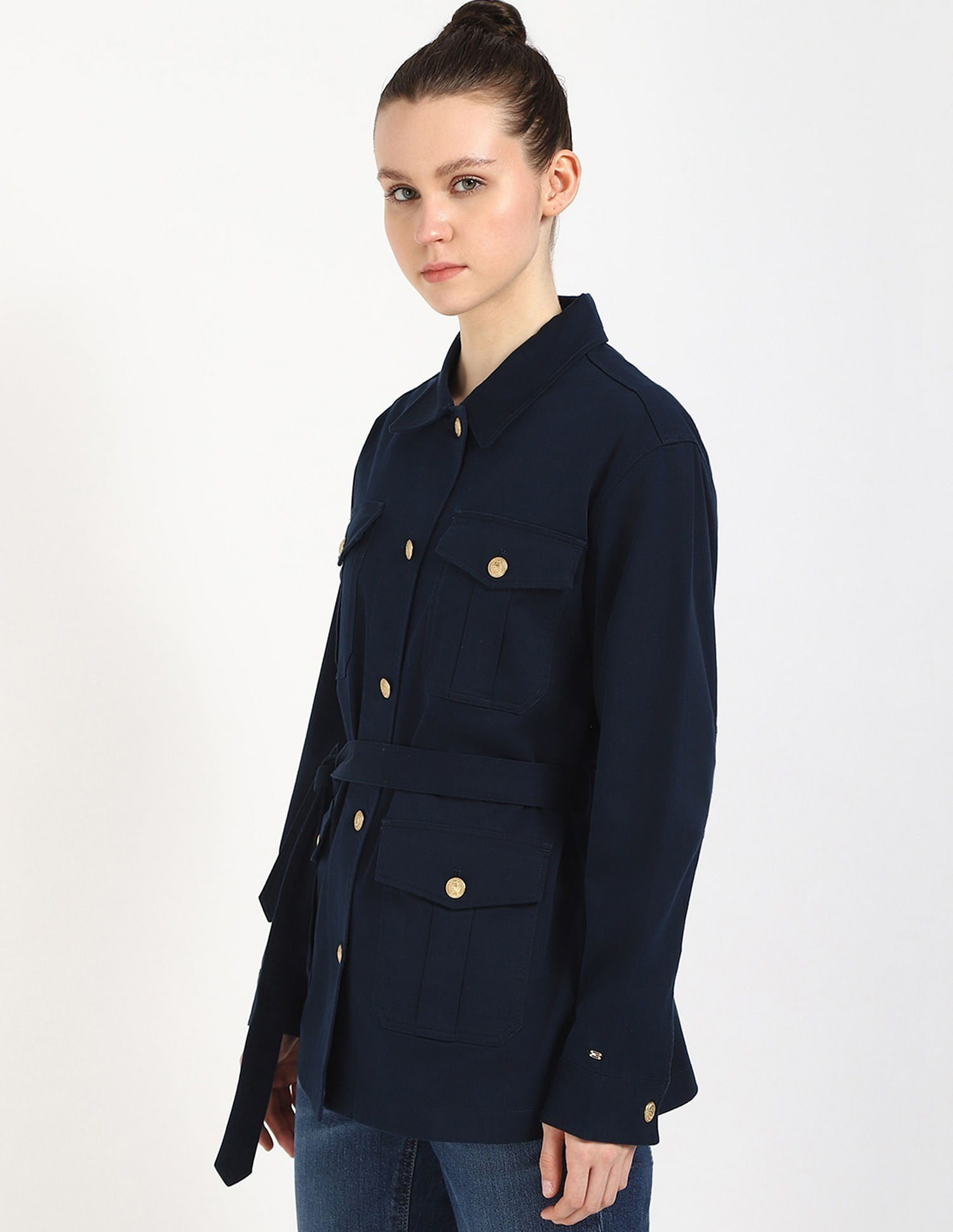 Tommy Hilfiger Regular-Fit Cotton Spread Collar Jackets