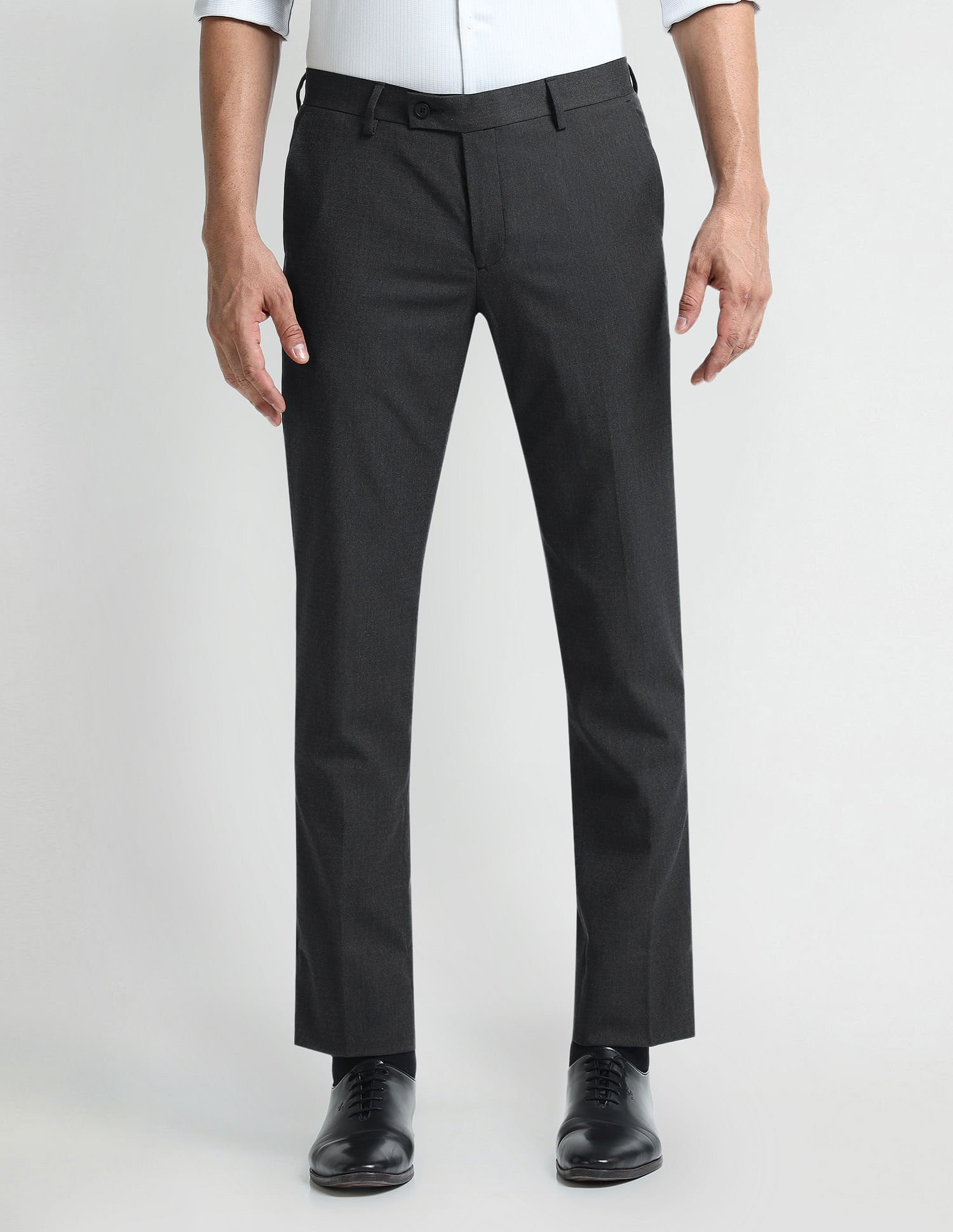 Arrow Mid Rise Tapered Fit Trousers
