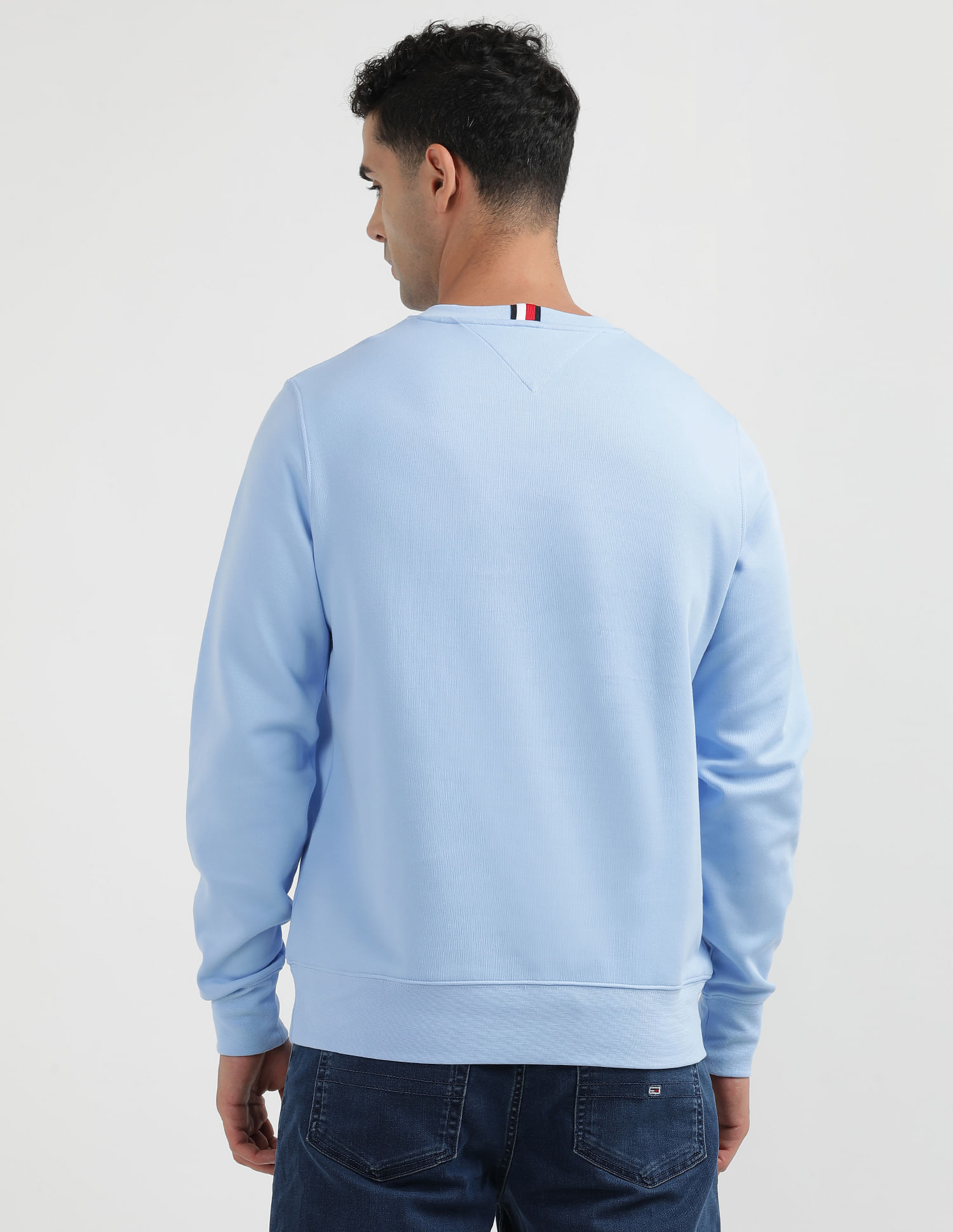 Tommy Hilfiger Solid Monogram Sweatshirt