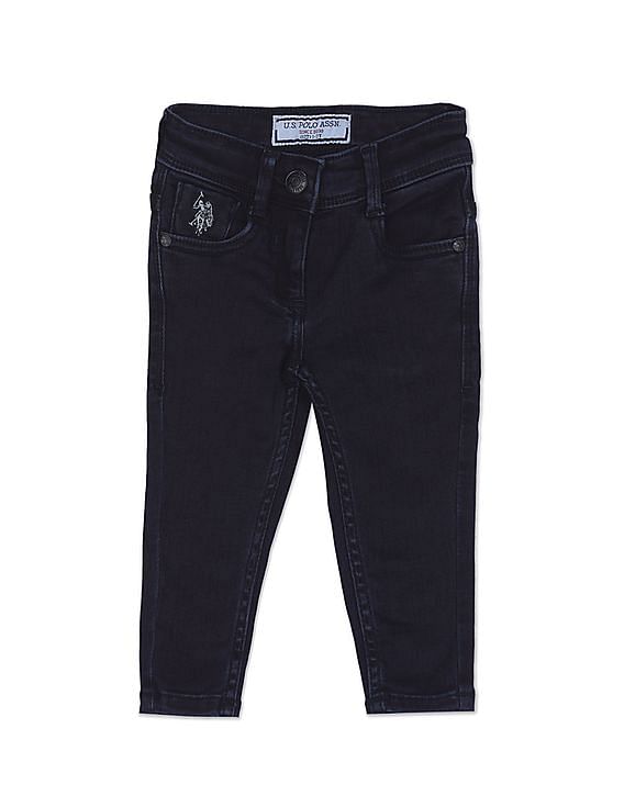 Buy U.S. Polo Assn. Kids Mid Rise Stone Wash Jeans - NNNOW.com