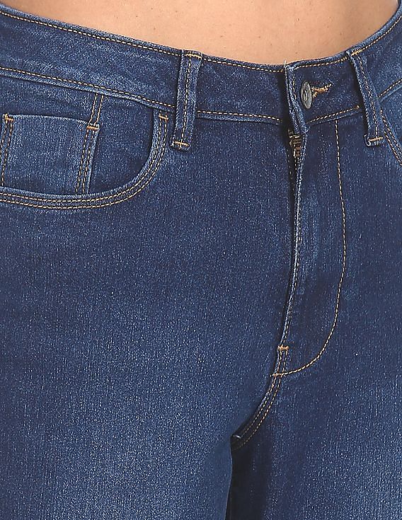 Flying Machine Women High Rise Twiggy Super Skinny Fit Jeans