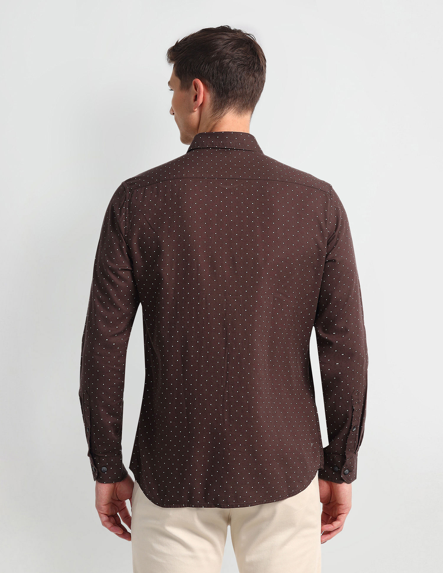 Arrow Sport Manhattan Slim Fit Dobby Shirt