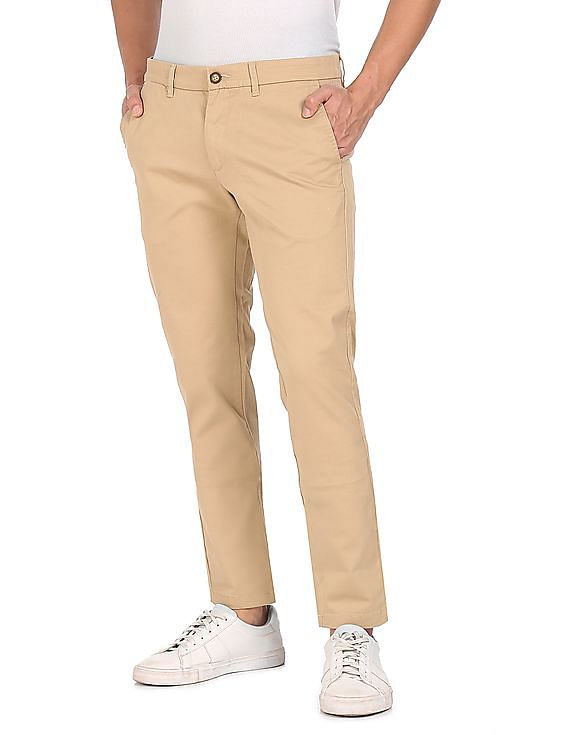 U S Polo Assn Men Navy Blue Super Slim Fit Solid Formal Trousers for men  price  Best buy price in India August 2023 detail  trends  PriceHunt