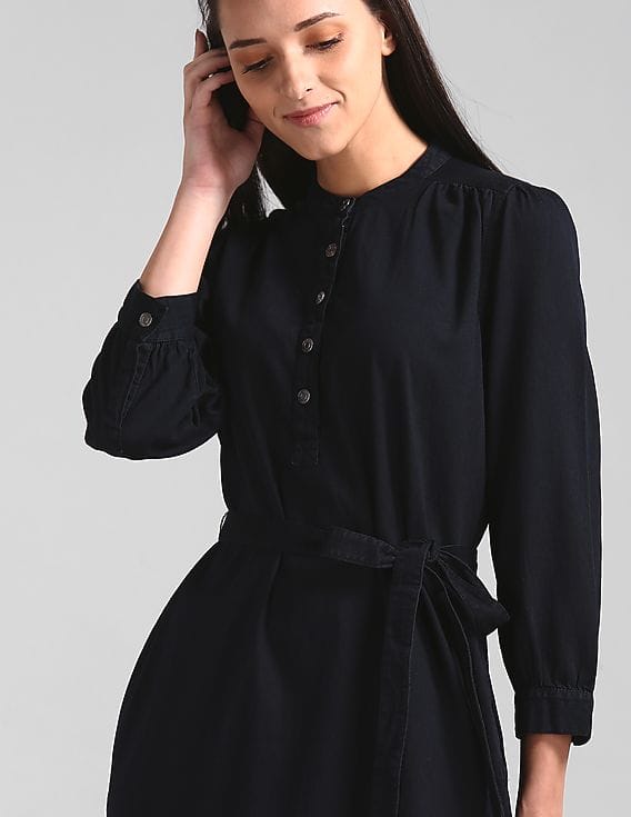 gap black shirt dress GAP Womens Pocket T-Shirt Dress True Black at Amazon Women's Clothing store
