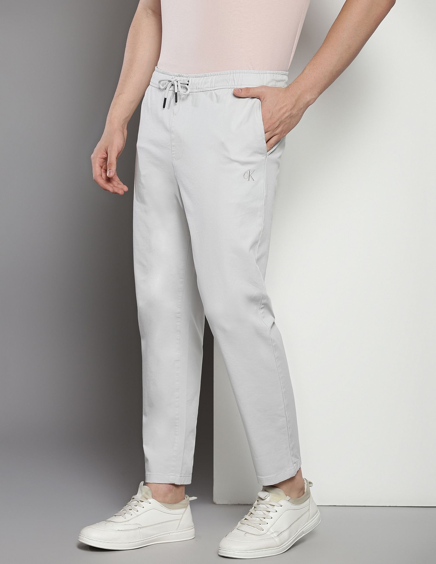 Calvin Klein Slim Fit Drawcord Chinos