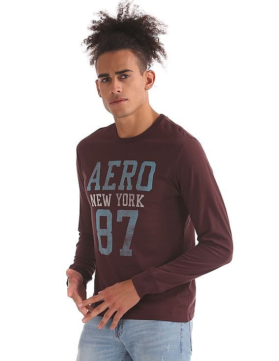 Aéropostale Long Sleeve Polos for Men