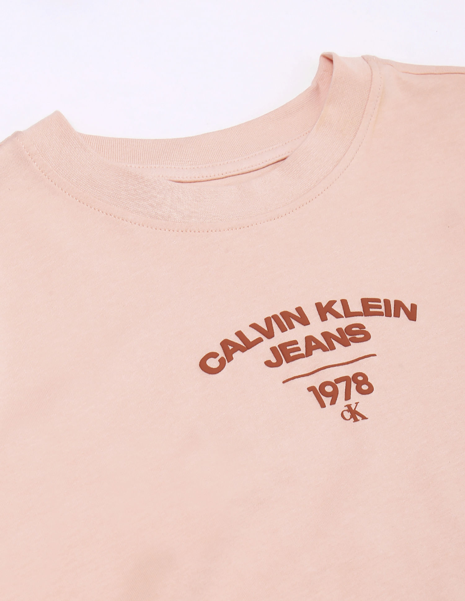 Sustainable T-Shirt Logo Calvin Buy Klein Varsity