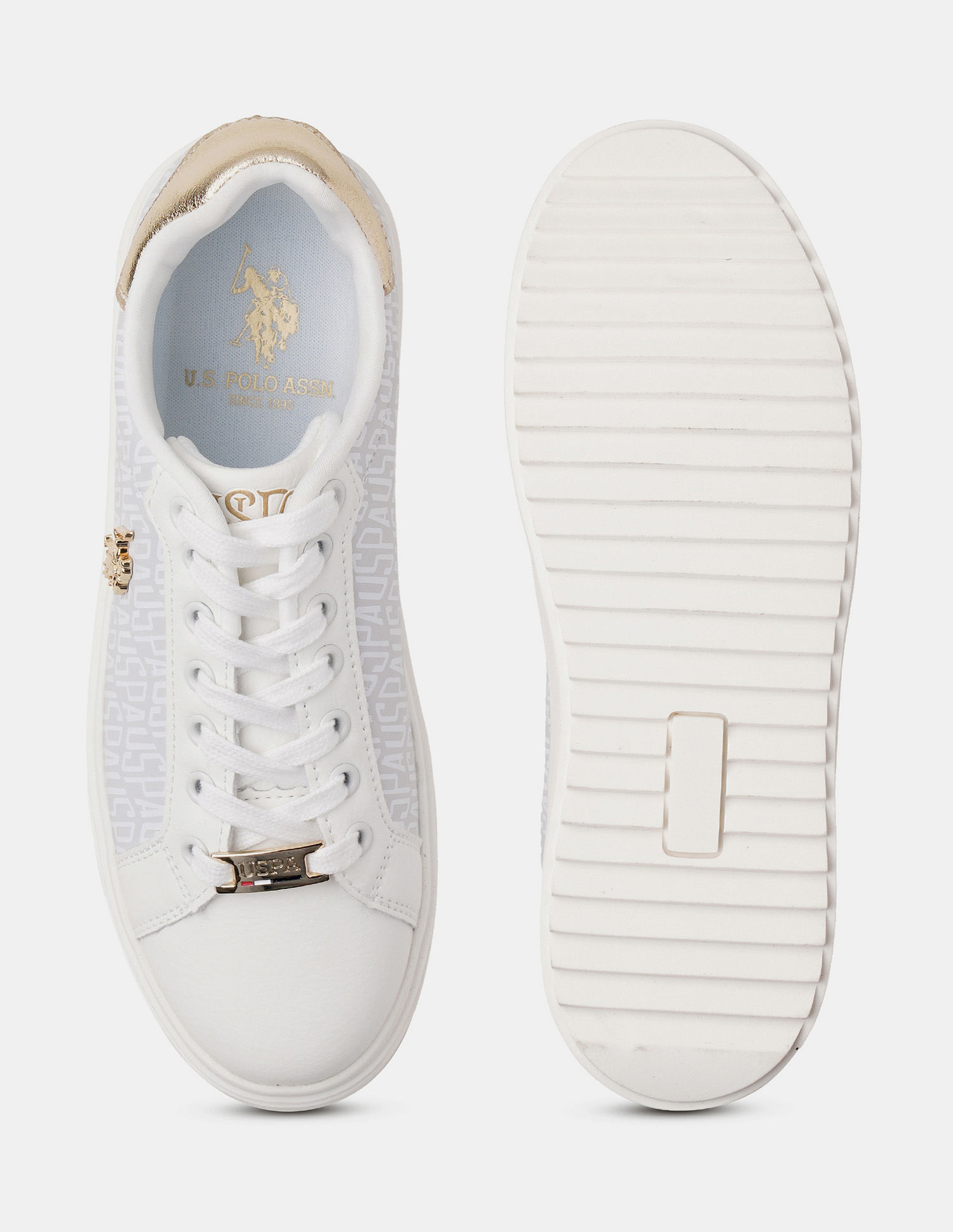 U.S. Polo Assn. Women Narcisa Brand Printed Sneakers