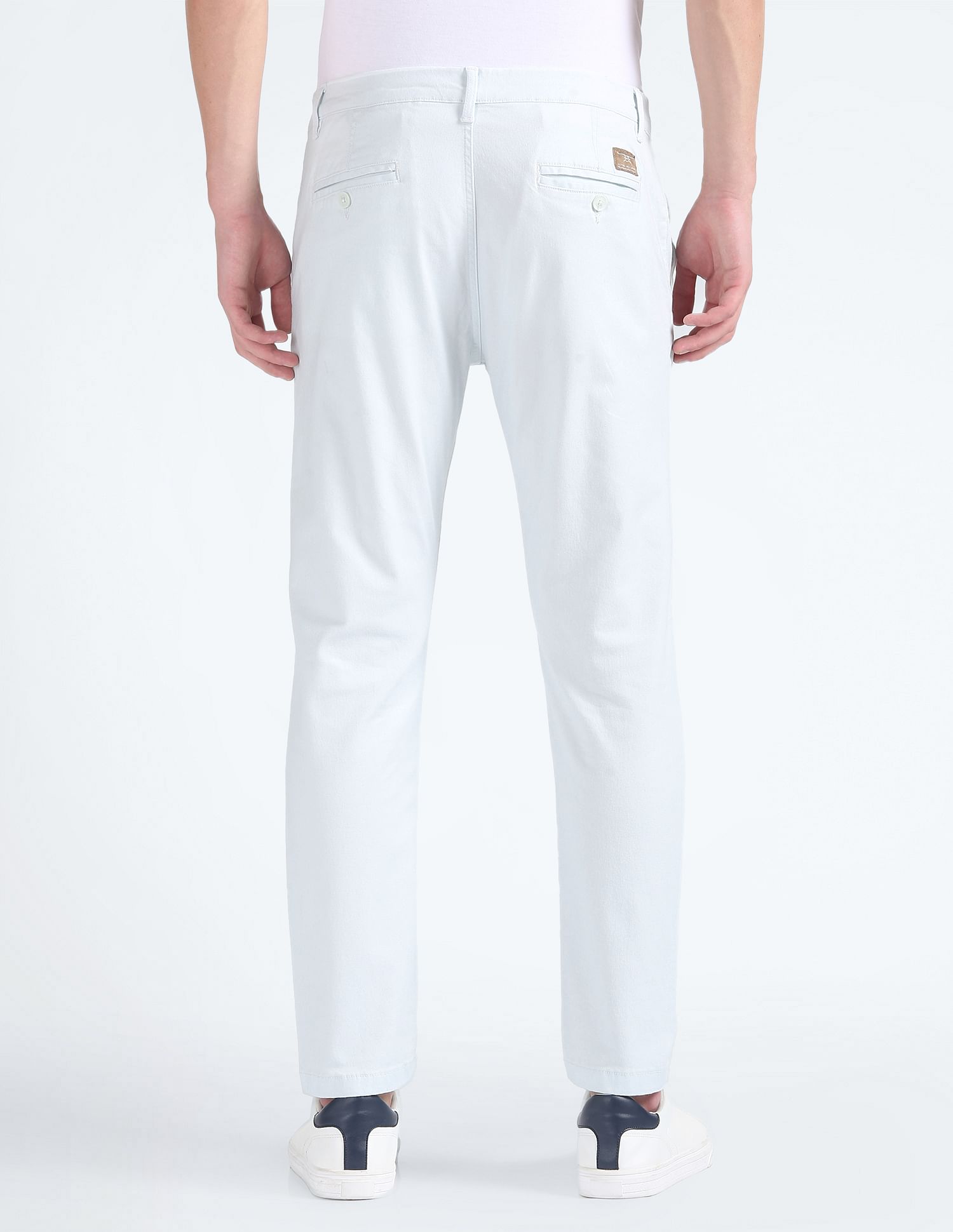 Flying Machine Slash Slim Tapered Twill Trousers