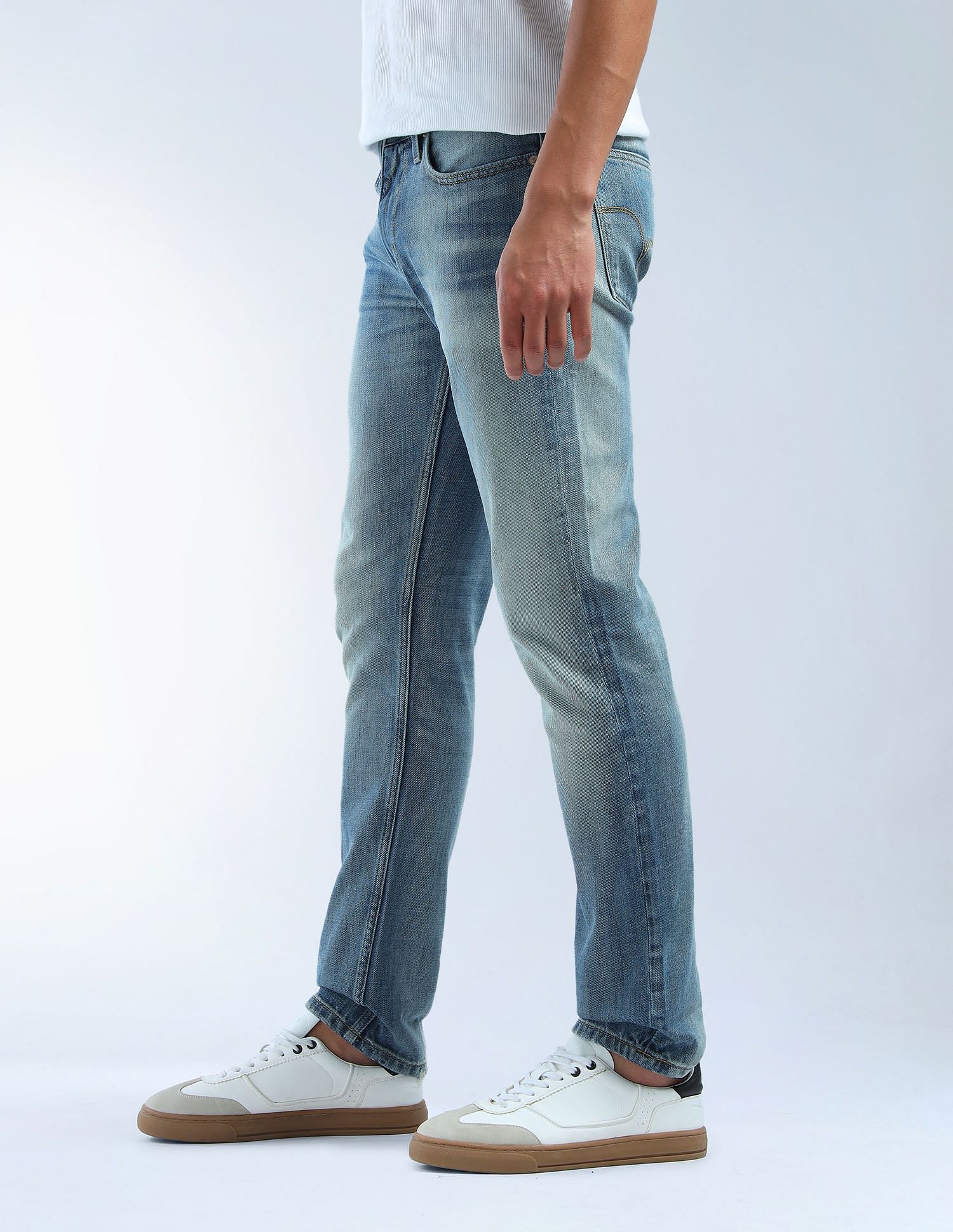 Flying Machine Freddie Slim Straight Fit Authentic Signature Jeans