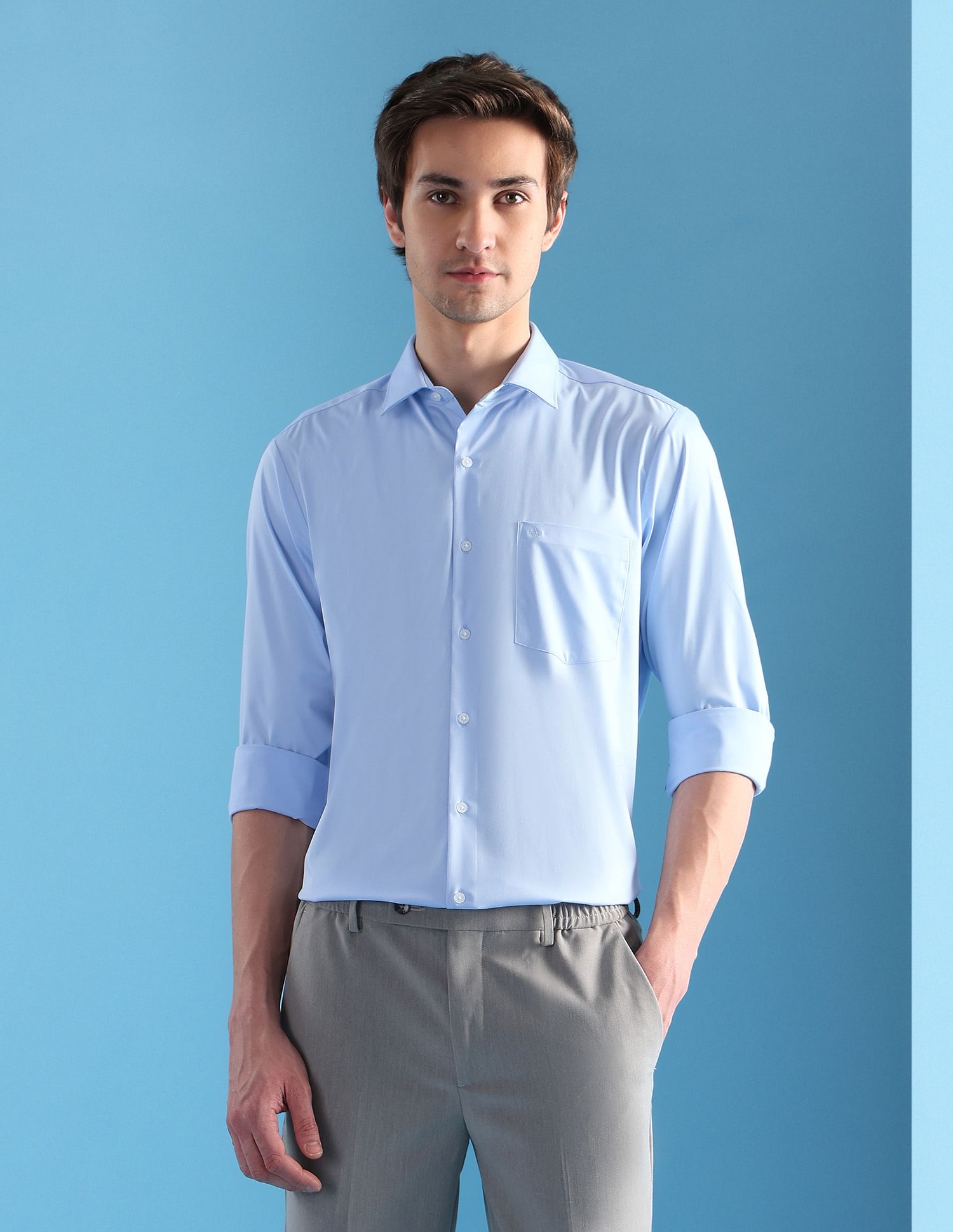 Arrow Solid Liberty Classic Fit Velocity Shirt