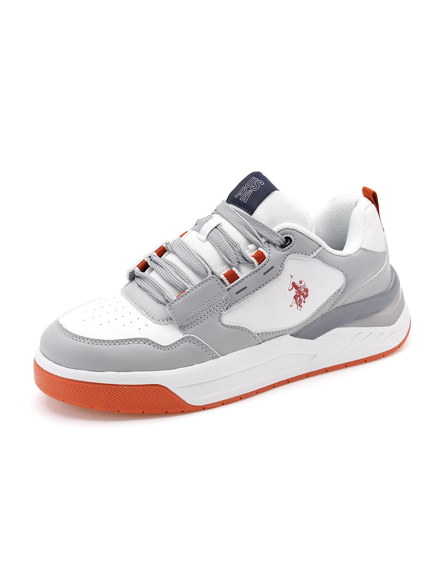 U.S. Polo Assn. Round Toe Colourblocked Vander Sneakers