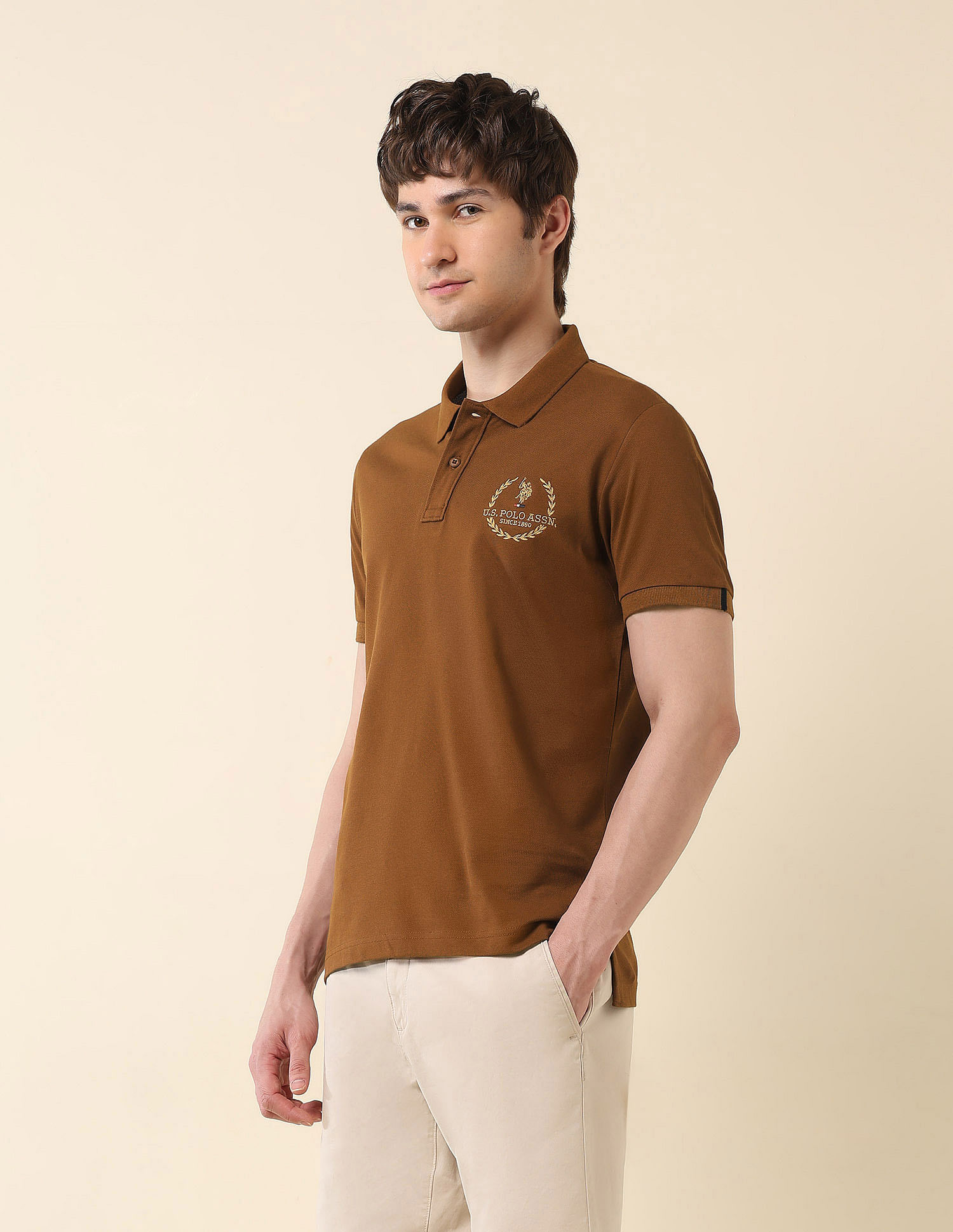 U.S. Polo Assn. Pure Cotton Slim Fit Classic Polo Shirt