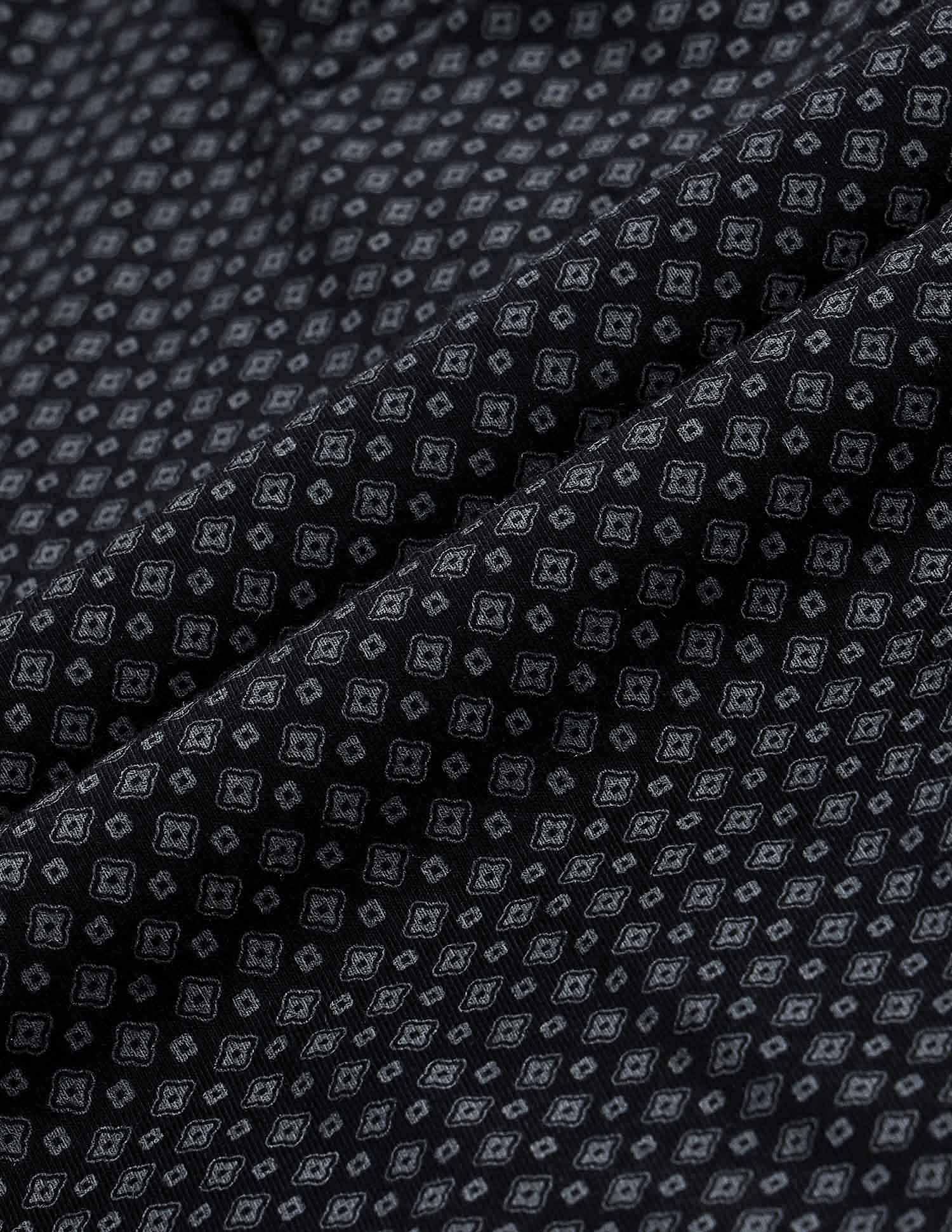 Flying Machine Geometric Printed Regular Fit Polo Shirt