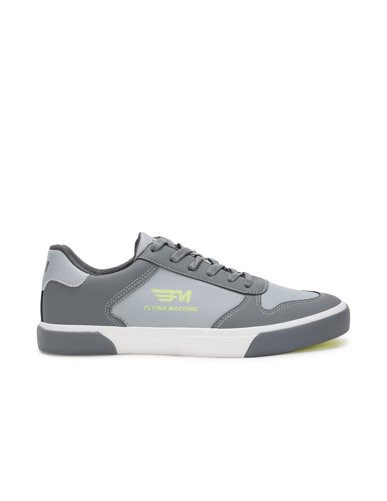 Flying Machine Men Colour Block Shaggy Sneakers
