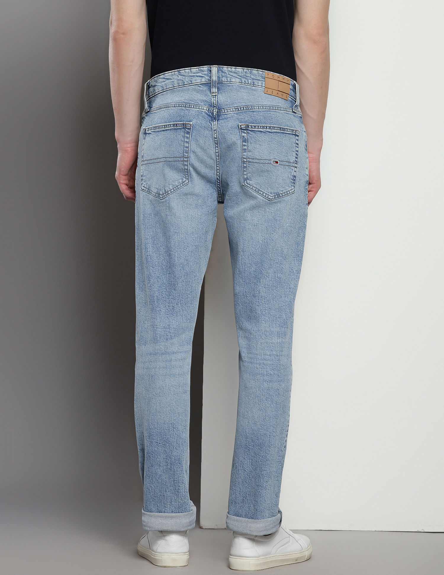 Tommy Hilfiger Ryan Straight Fit Stone Wash Jeans