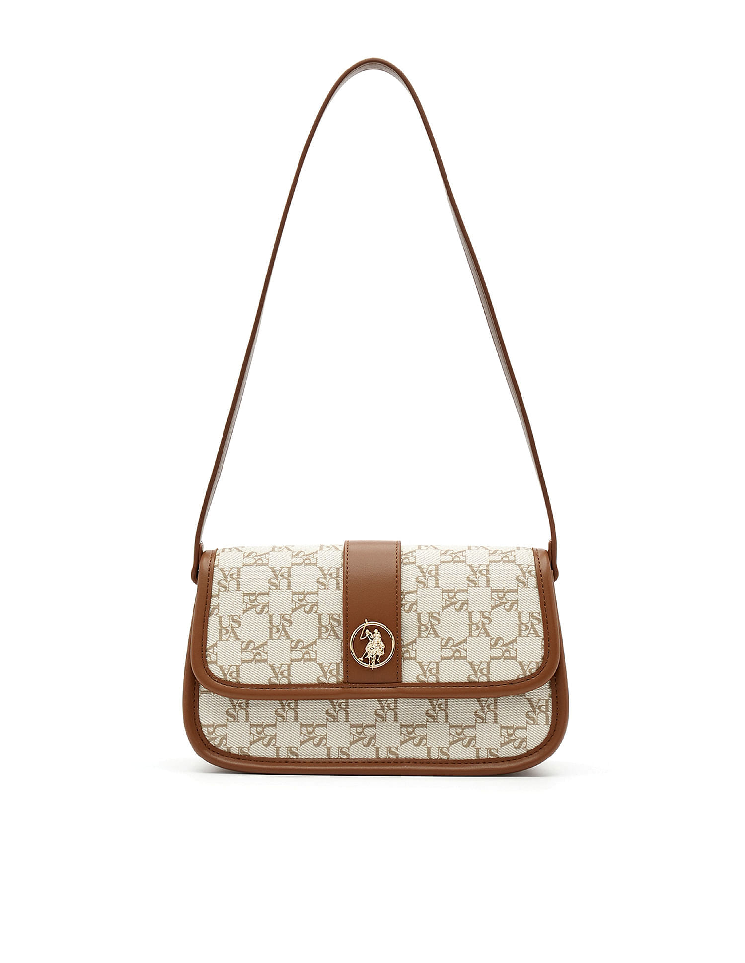 U.S. Polo Assn. Trinity Monogram Hangbag