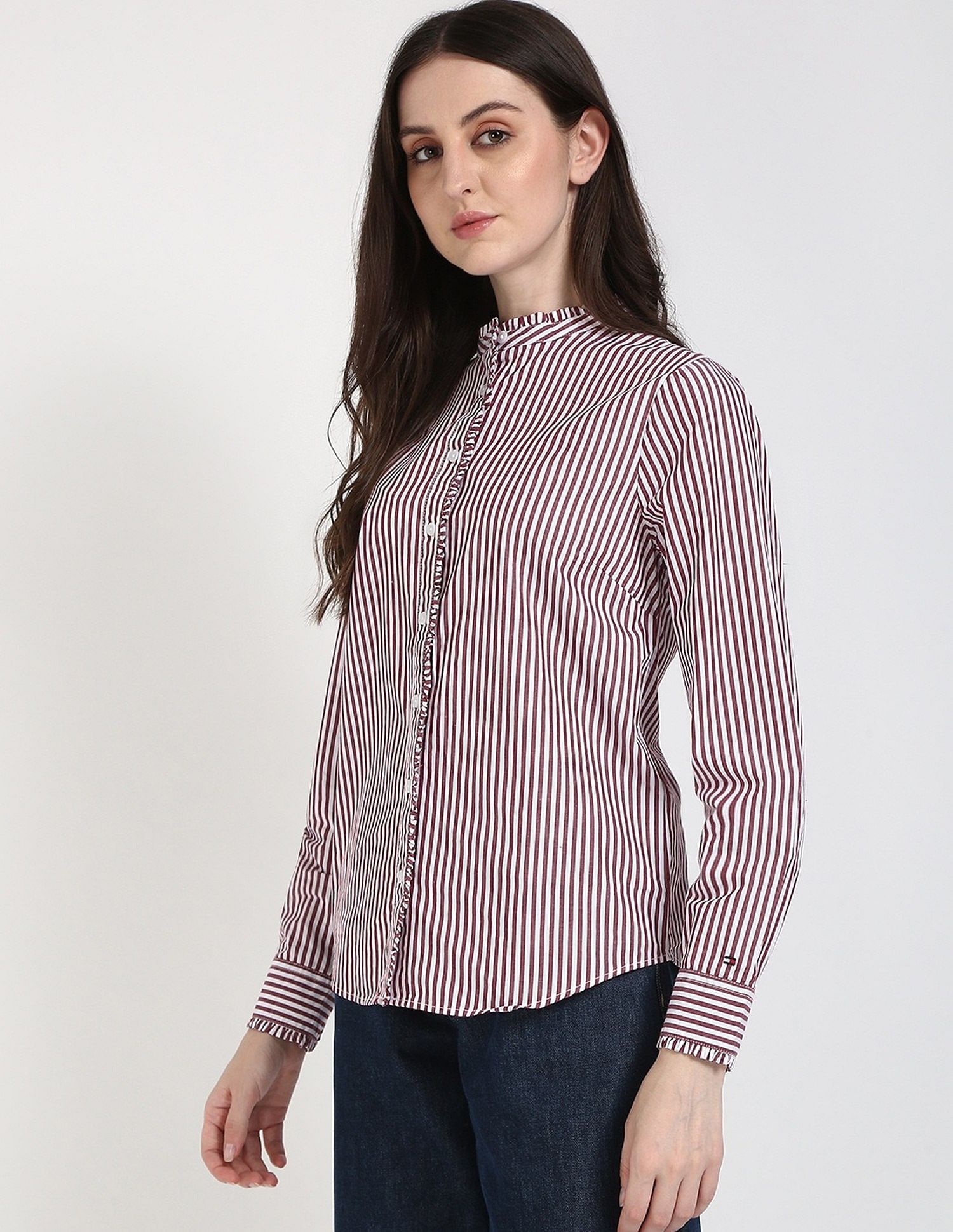 Tommy Hilfiger Striped Regular-Fit Cotton Shirt