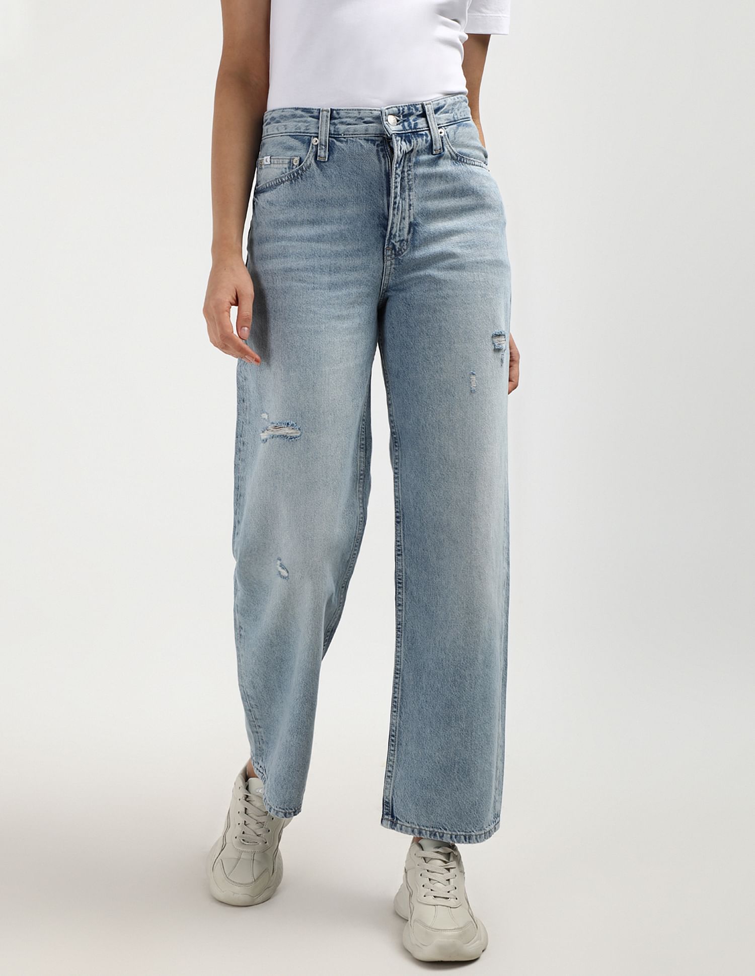 Calvin Klein Jeans High Rise 90's Straight Jeans