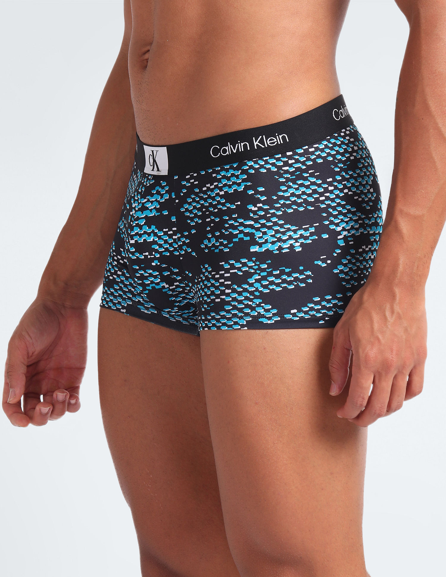 Calvin Klein Underwear Reprocessed Polyester Graphic Print Trunks