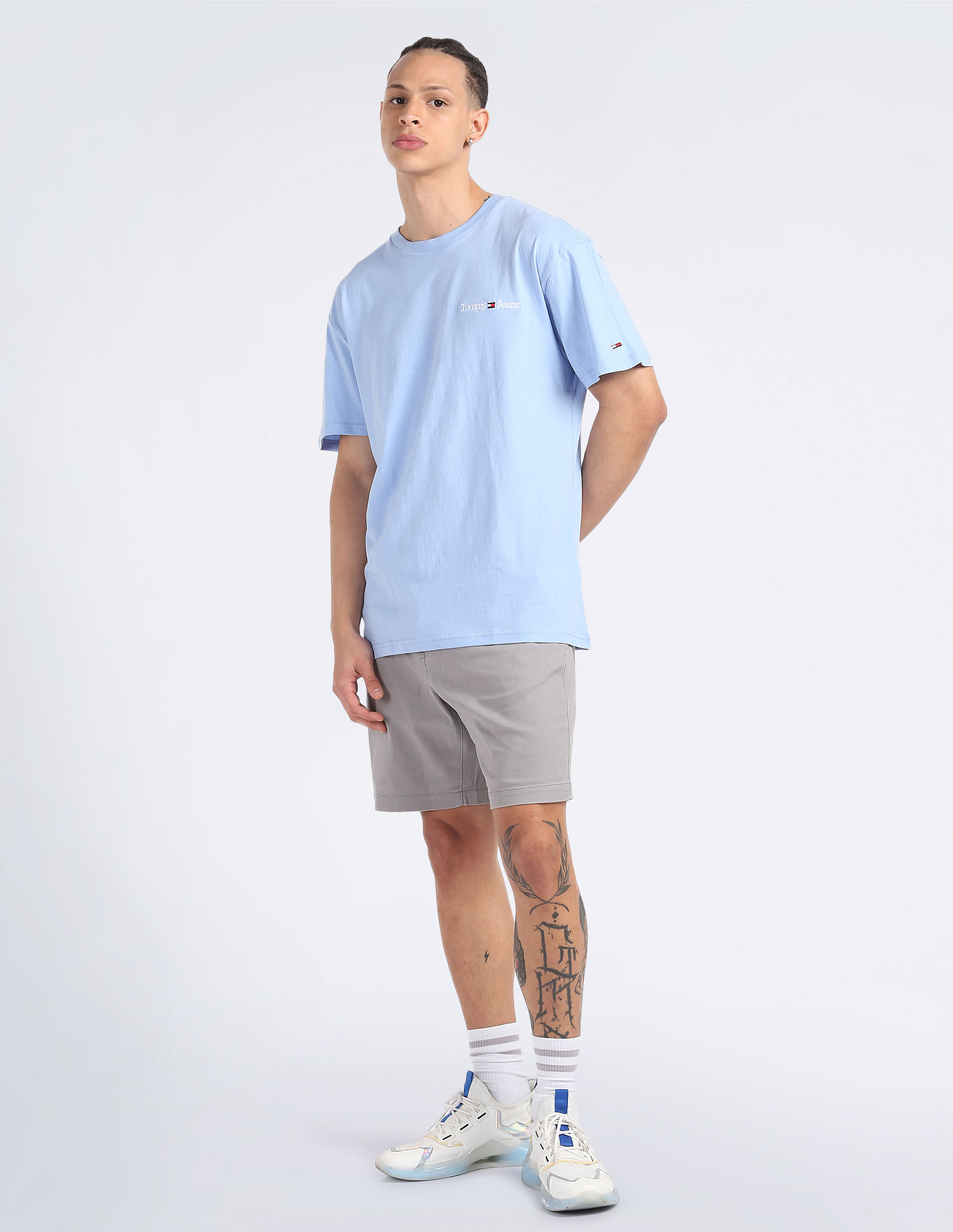 Tommy Hilfiger Linear Solid Transitional Cotton T-Shirt