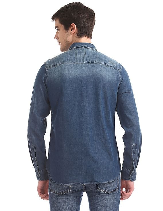 Ajio Ed Hardy Denim Shirt Ed Hardy Sweatshirt Outlet